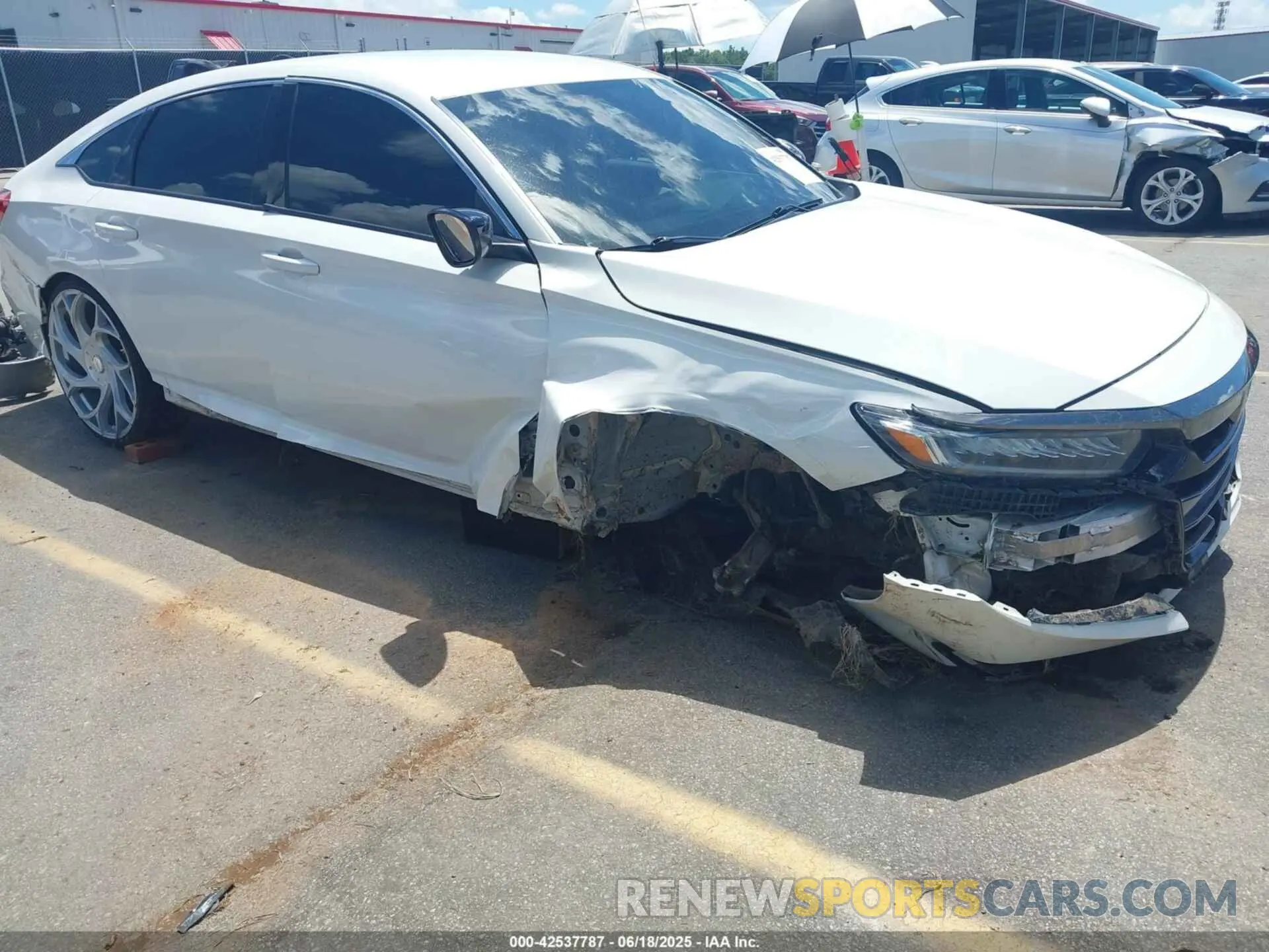 6 Photograph of a damaged car 1HGCV1F47MA011836 HONDA ACCORD 2021