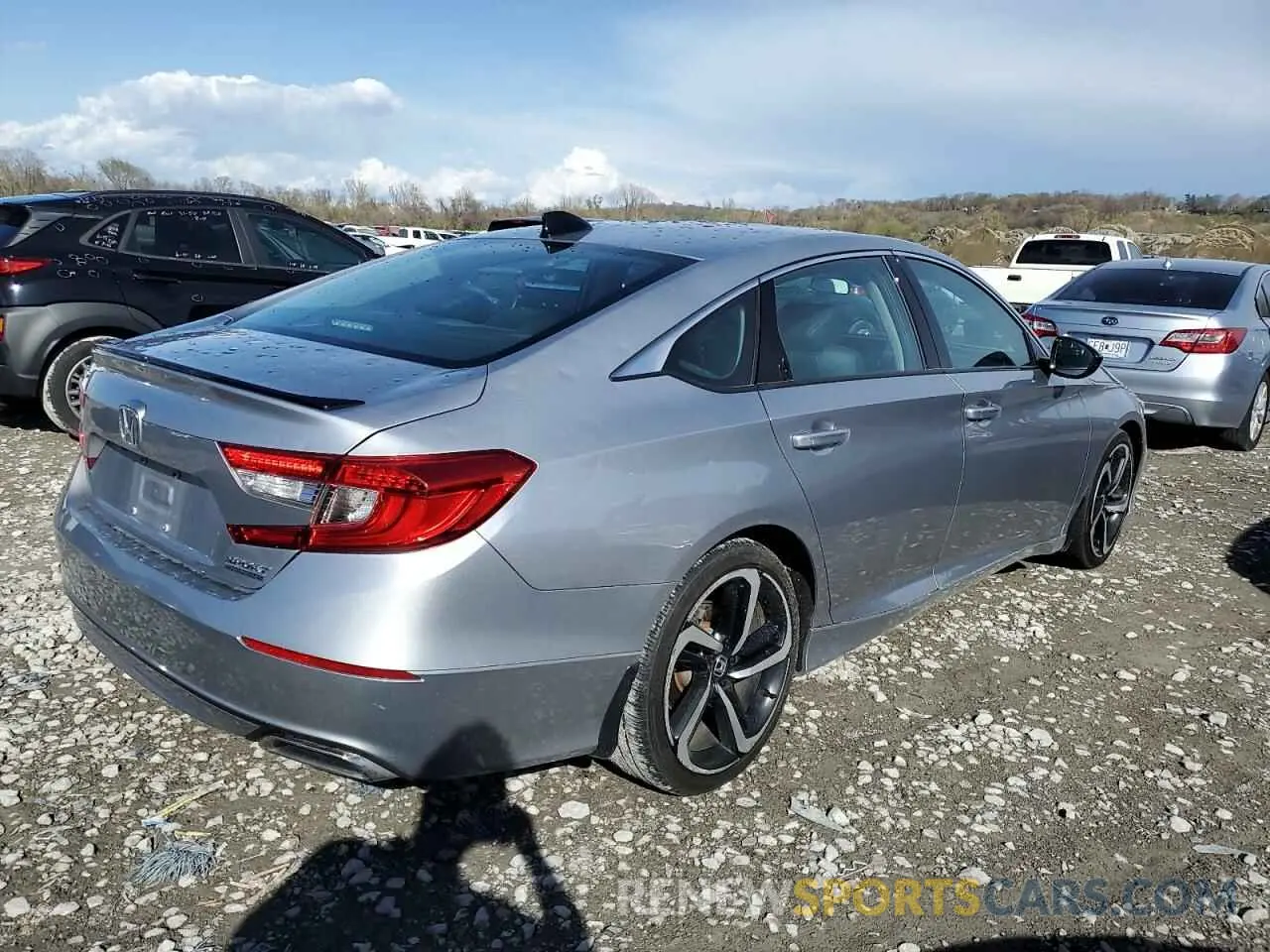 3 Photograph of a damaged car 1HGCV1F47MA034873 HONDA ACCORD 2021