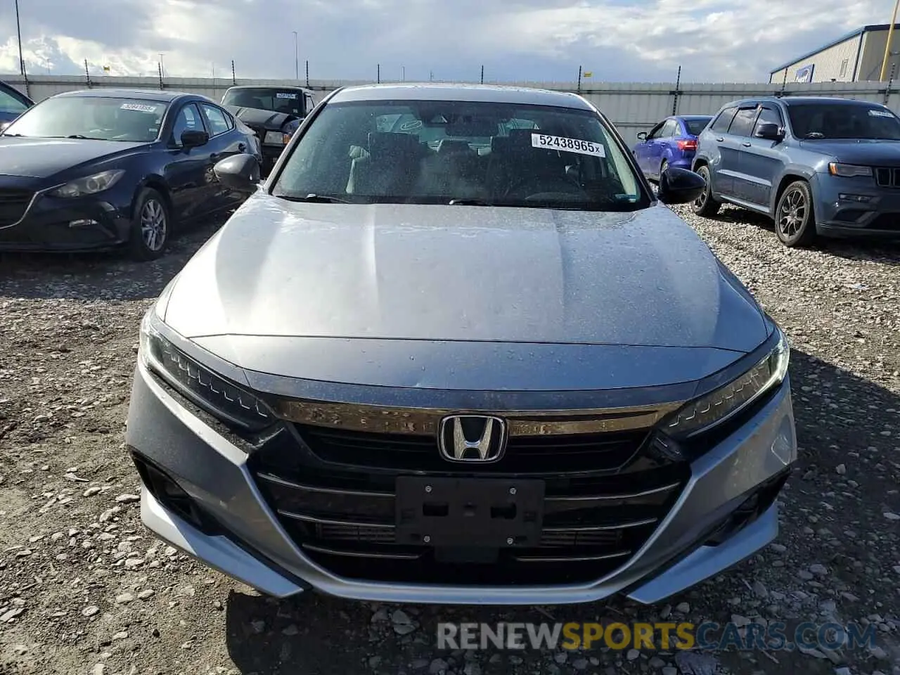 5 Photograph of a damaged car 1HGCV1F47MA034873 HONDA ACCORD 2021