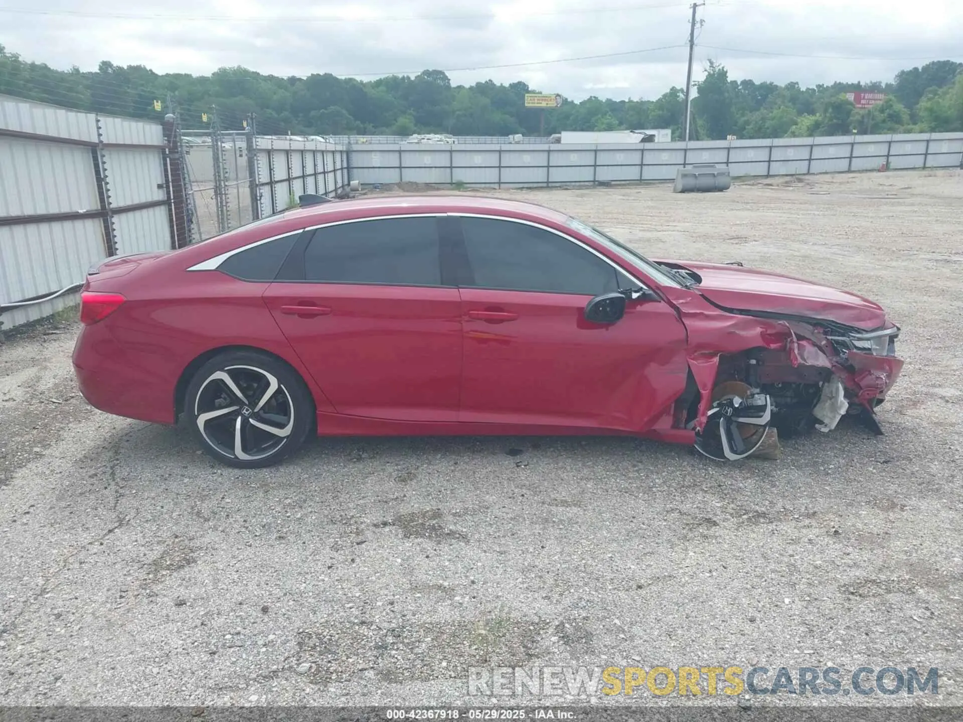 14 Photograph of a damaged car 1HGCV1F47MA048983 HONDA ACCORD 2021