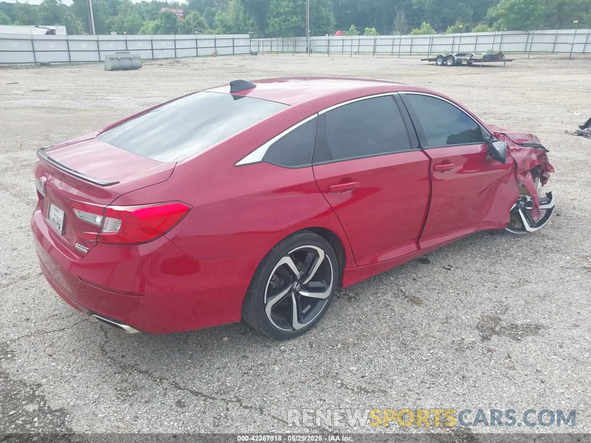 4 Photograph of a damaged car 1HGCV1F47MA048983 HONDA ACCORD 2021