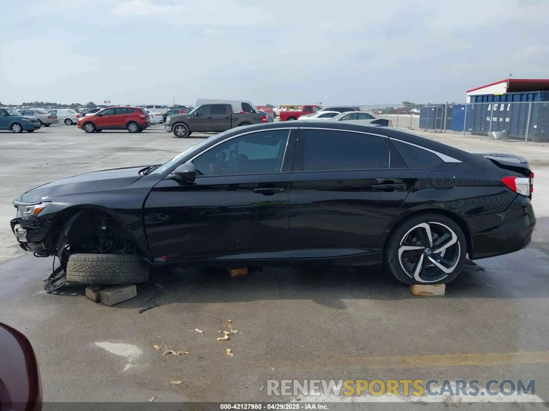 14 Photograph of a damaged car 1HGCV1F47MA052421 HONDA ACCORD 2021