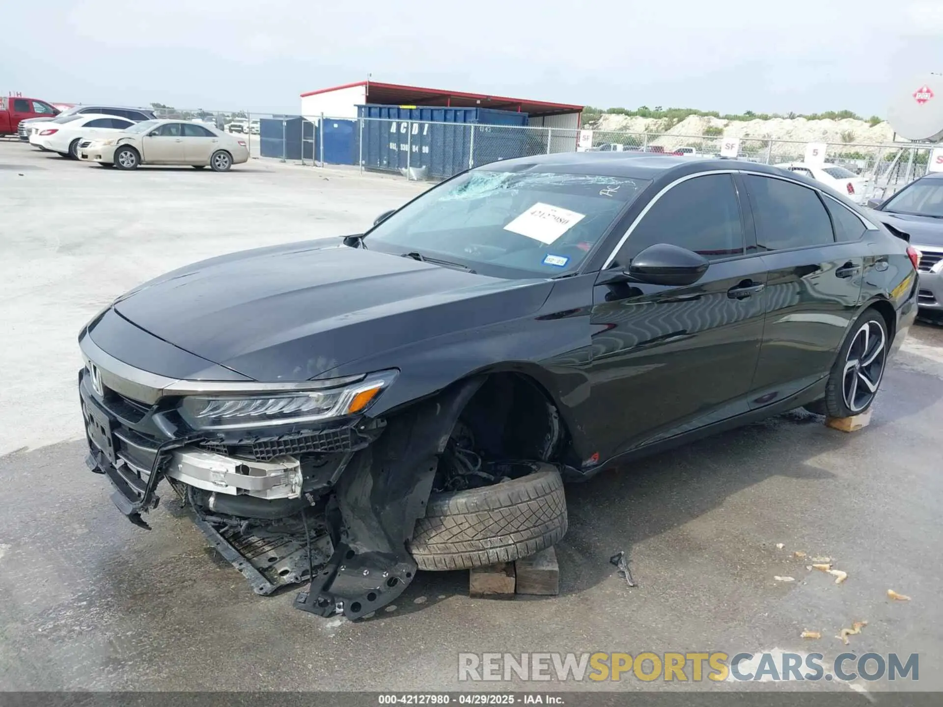 2 Photograph of a damaged car 1HGCV1F47MA052421 HONDA ACCORD 2021