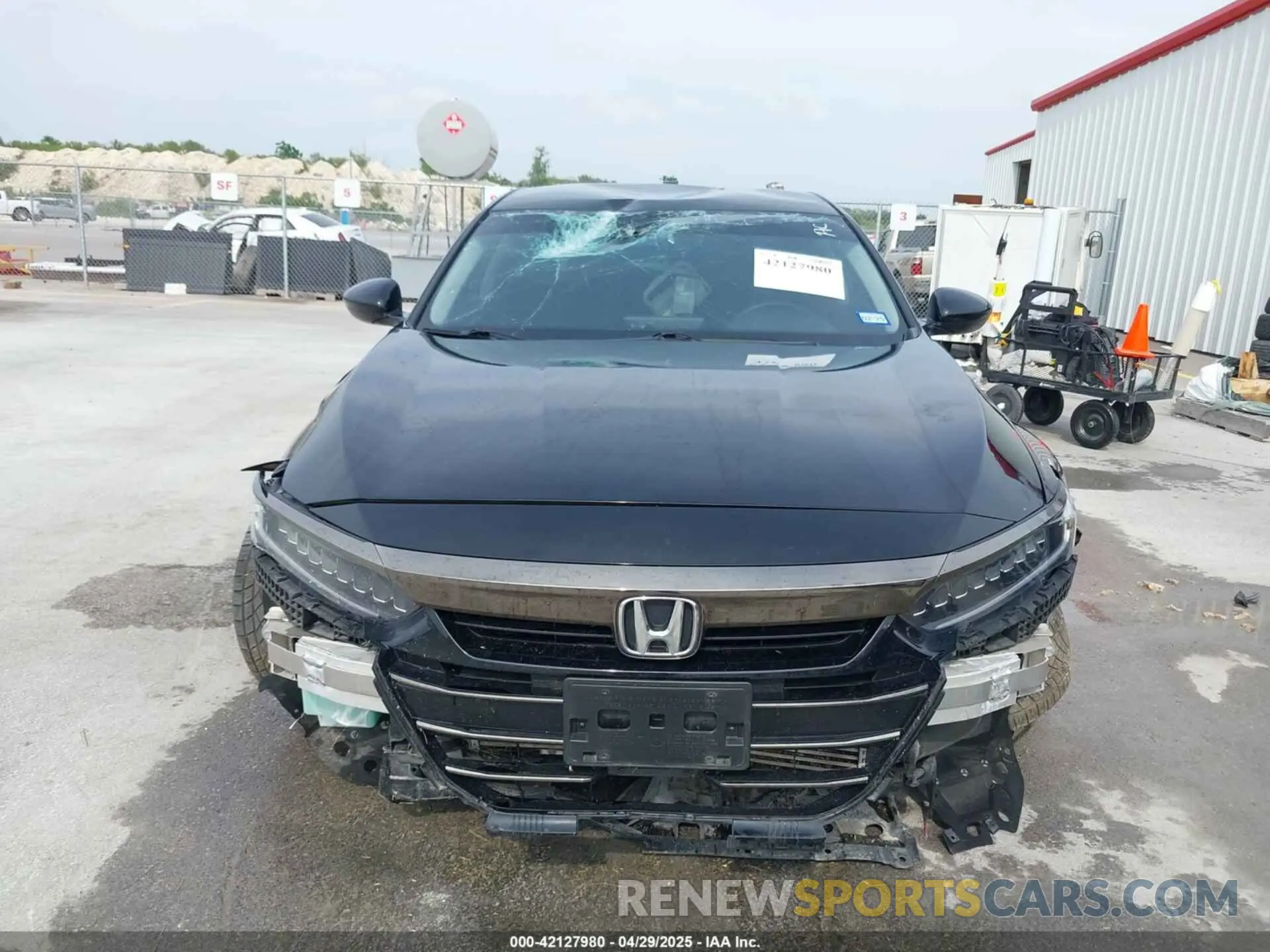 6 Photograph of a damaged car 1HGCV1F47MA052421 HONDA ACCORD 2021