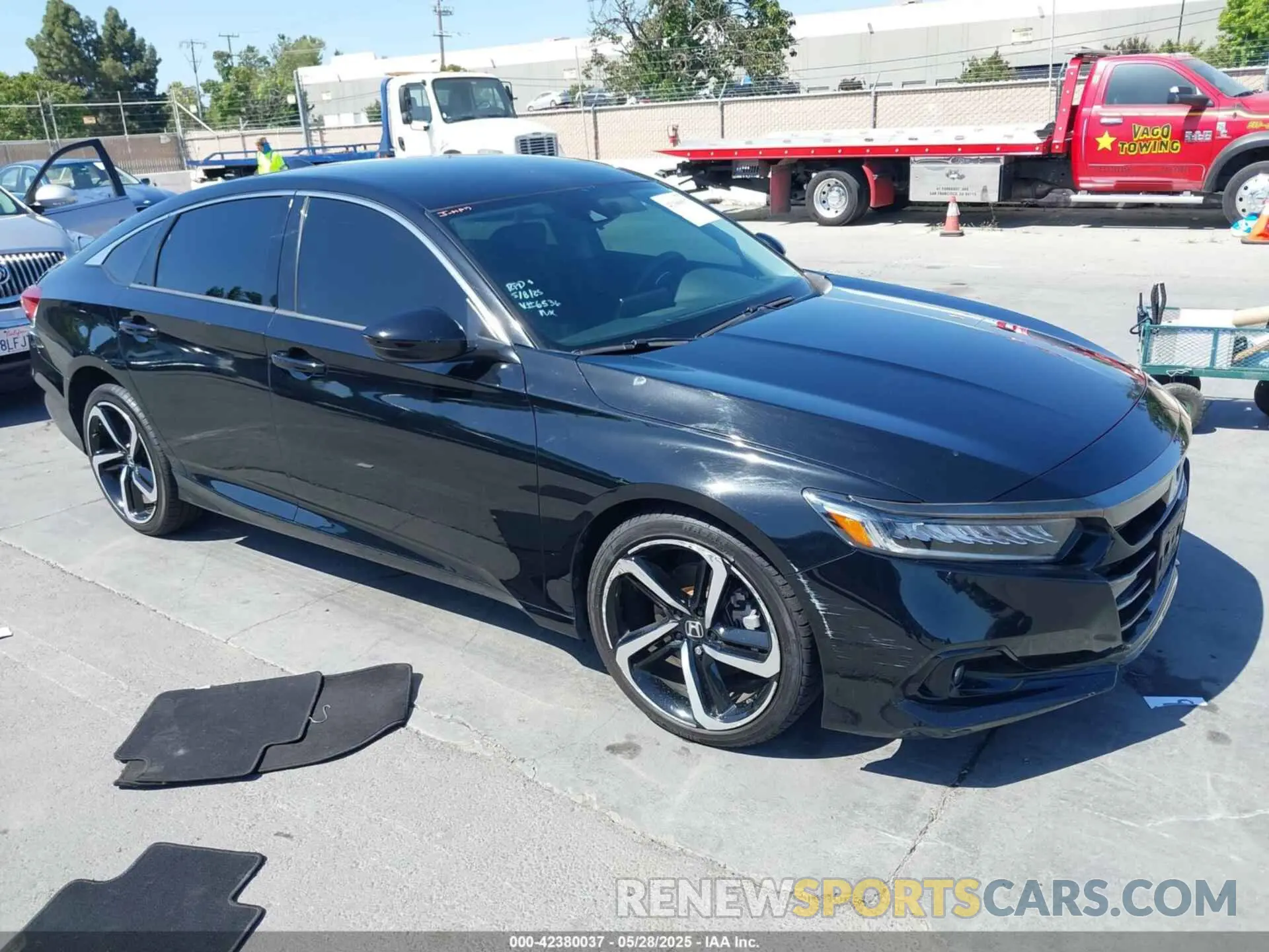 1 Photograph of a damaged car 1HGCV1F47MA086536 HONDA ACCORD 2021