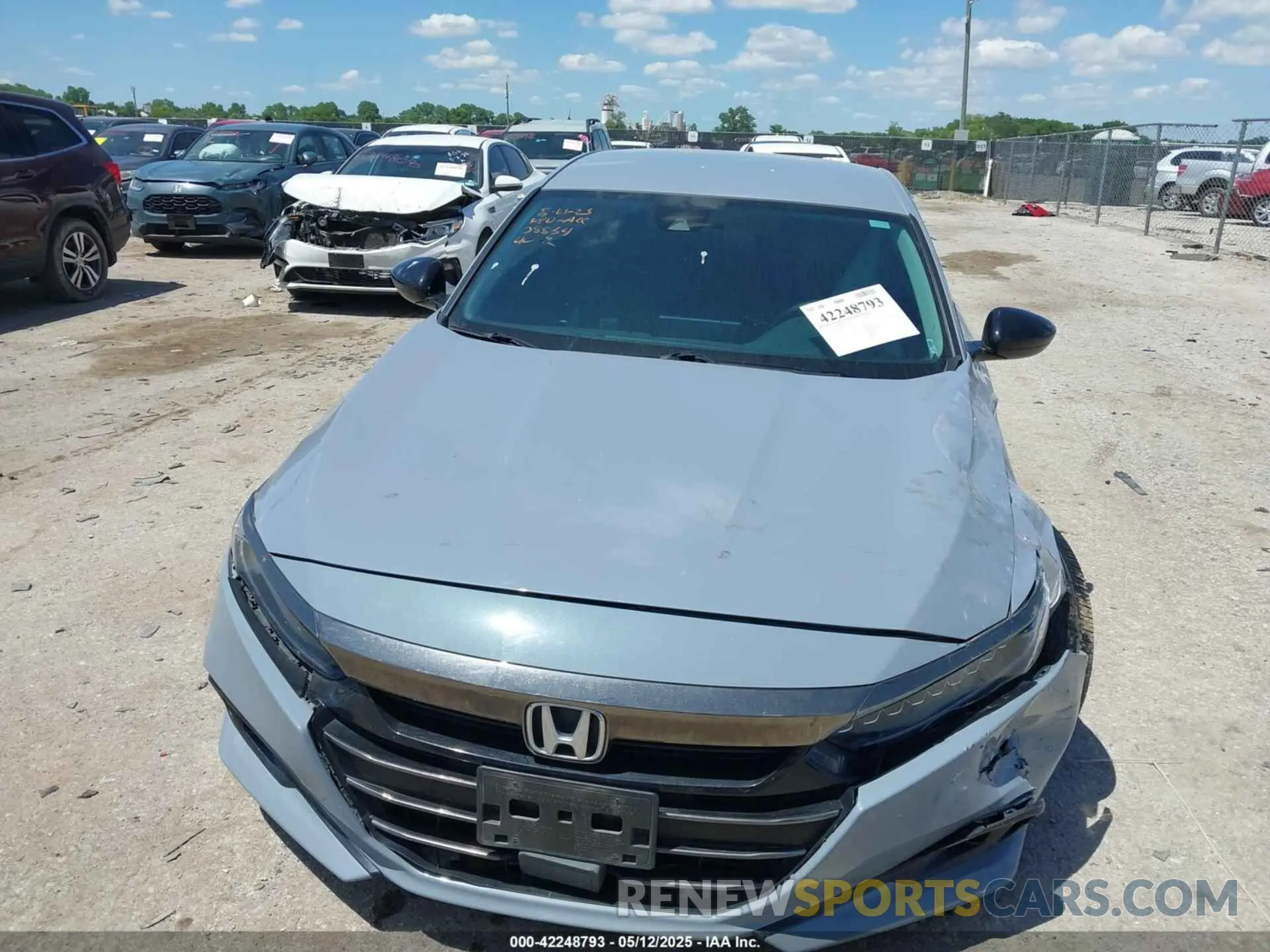 12 Photograph of a damaged car 1HGCV1F48MA009643 HONDA ACCORD 2021