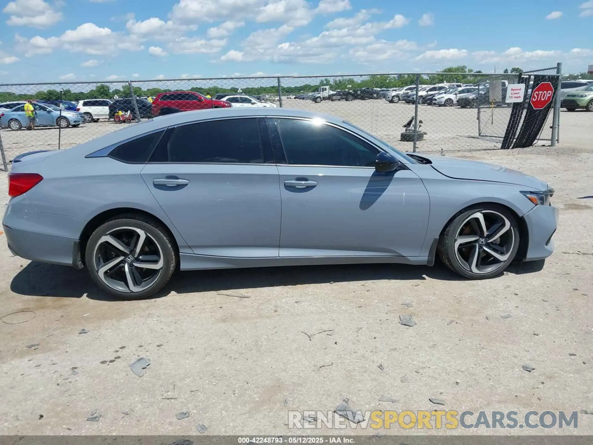 13 Photograph of a damaged car 1HGCV1F48MA009643 HONDA ACCORD 2021
