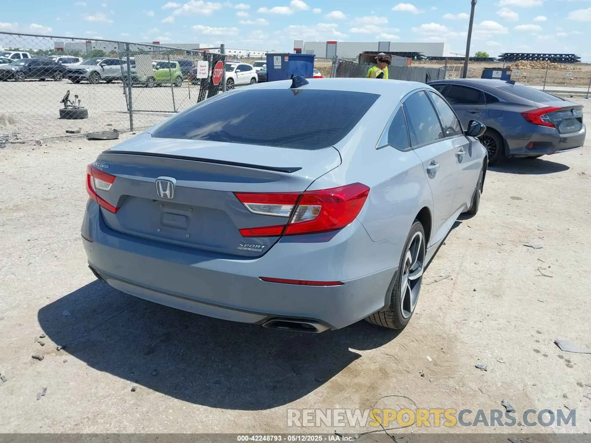 4 Photograph of a damaged car 1HGCV1F48MA009643 HONDA ACCORD 2021