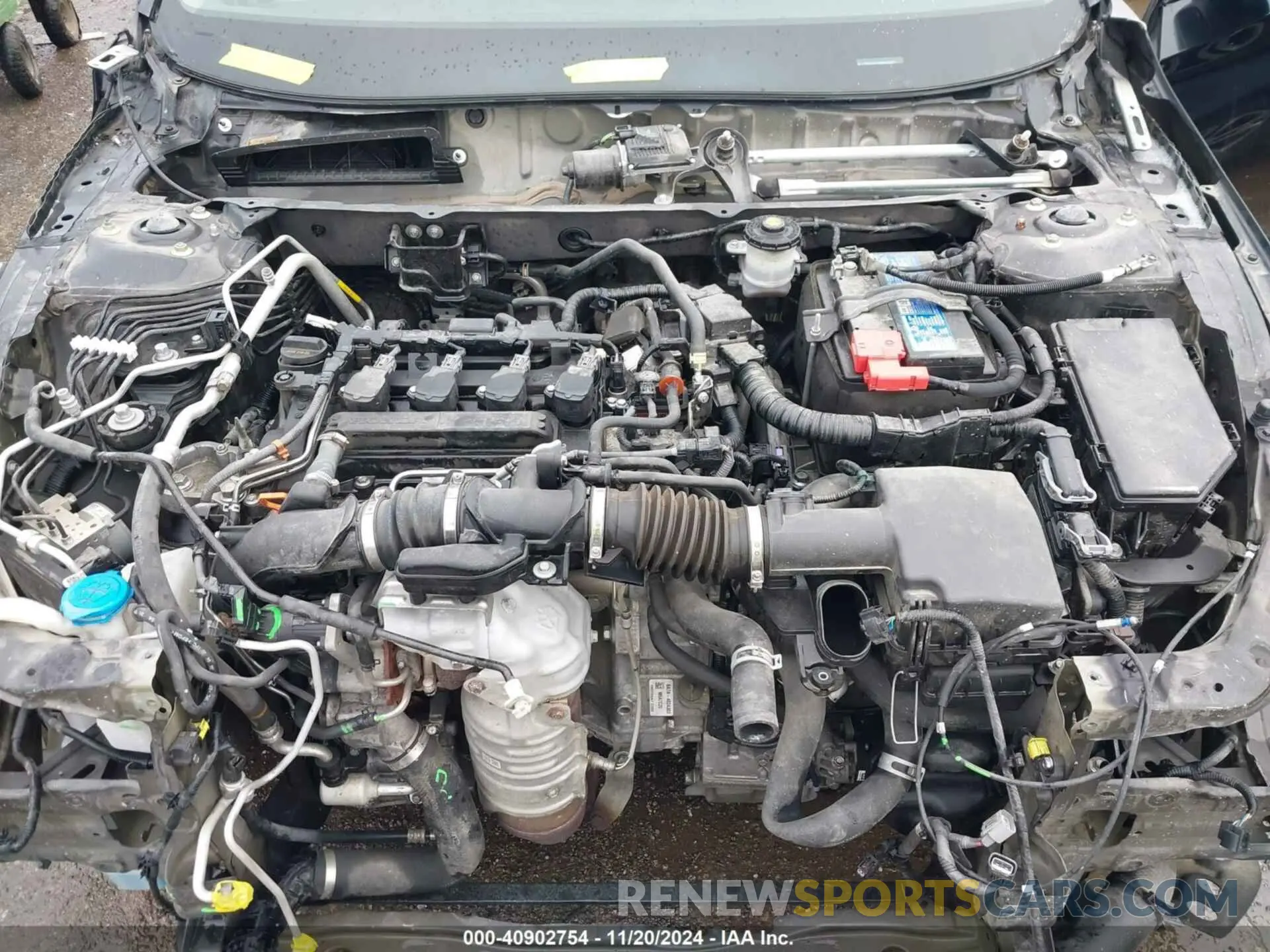 10 Photograph of a damaged car 1HGCV1F48MA022621 HONDA ACCORD 2021