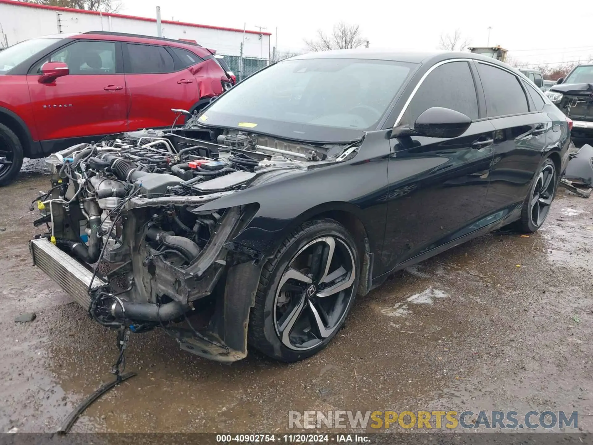 2 Photograph of a damaged car 1HGCV1F48MA022621 HONDA ACCORD 2021