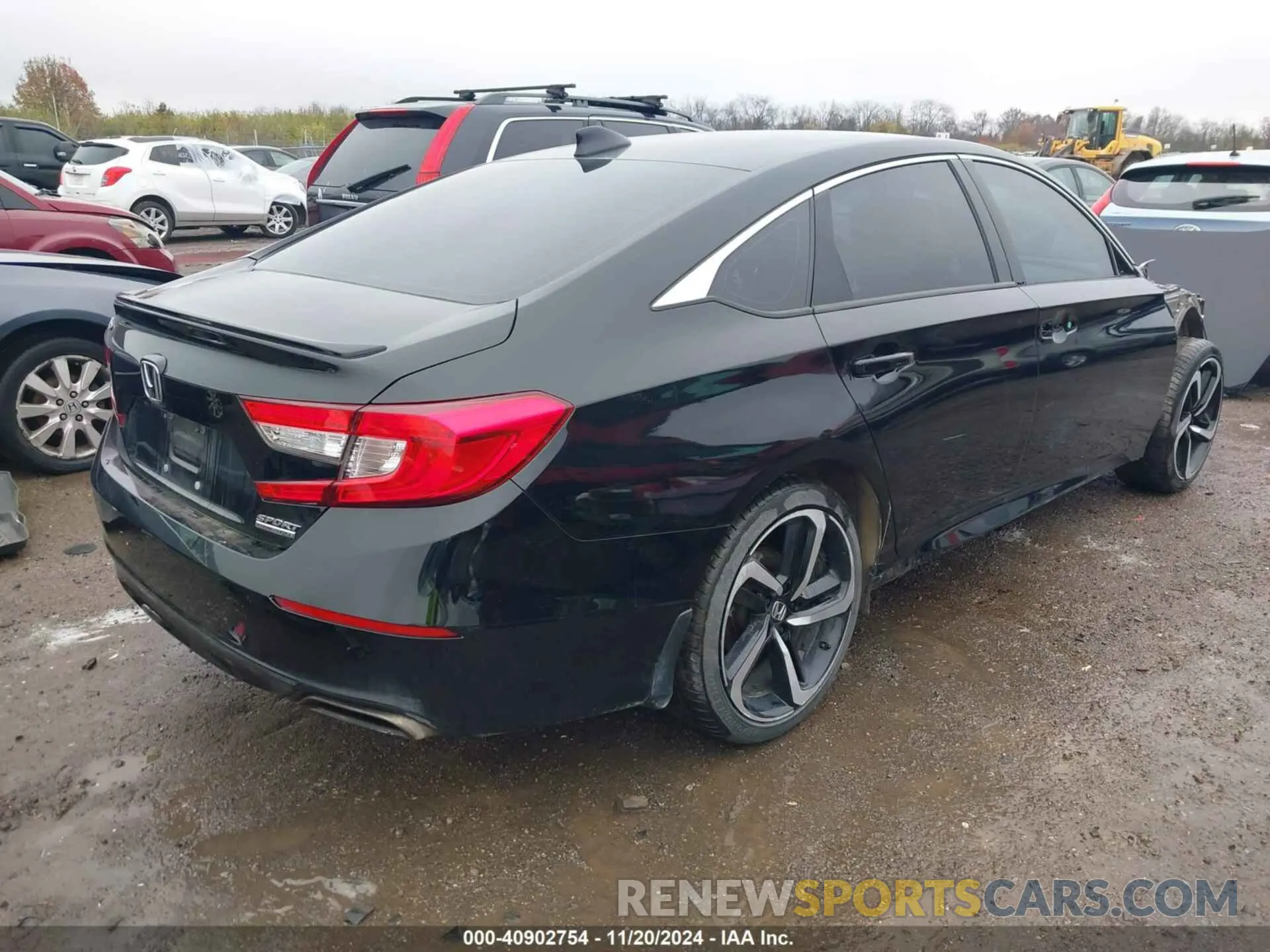 4 Photograph of a damaged car 1HGCV1F48MA022621 HONDA ACCORD 2021