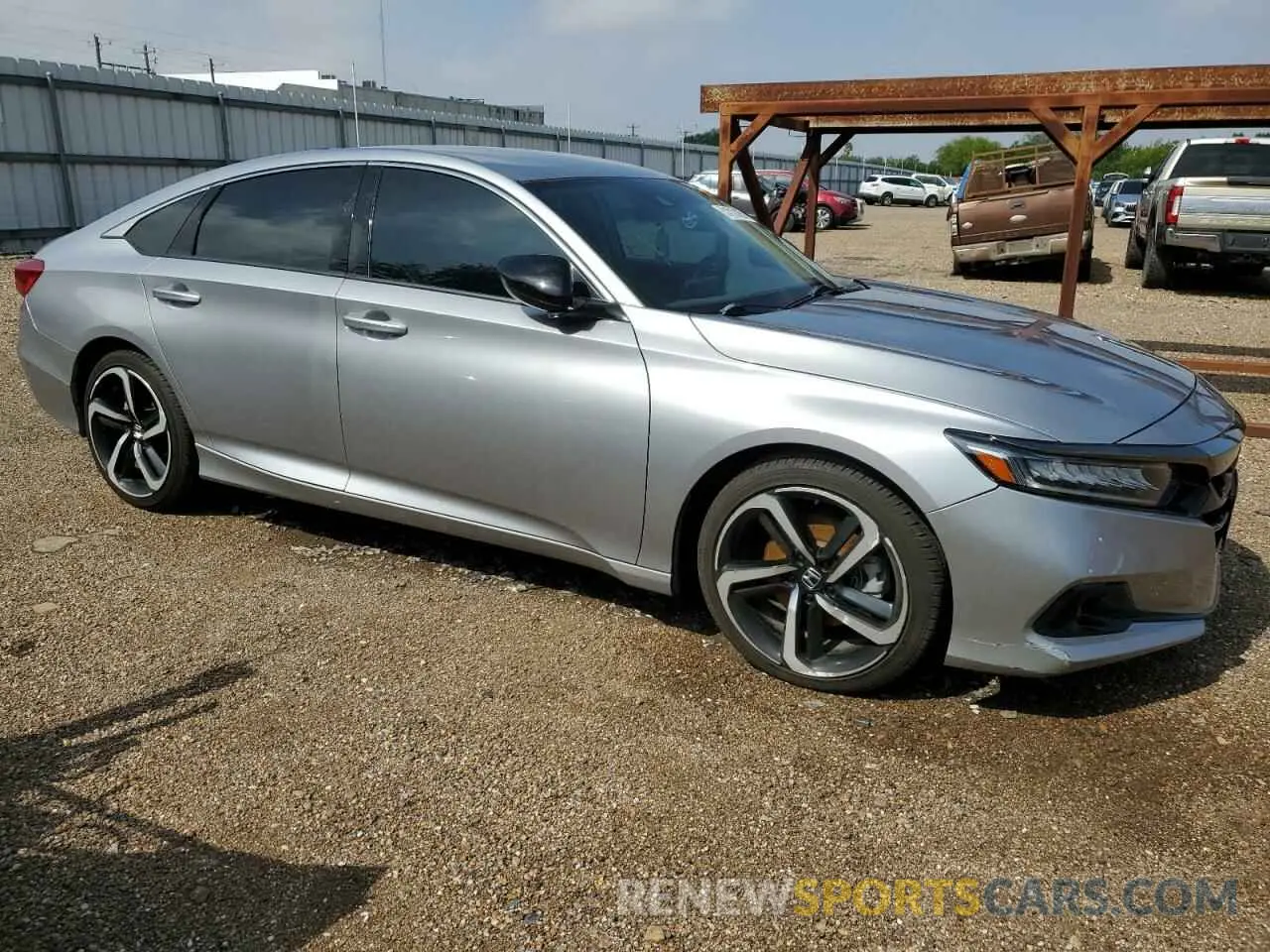 4 Photograph of a damaged car 1HGCV1F48MA039256 HONDA ACCORD 2021