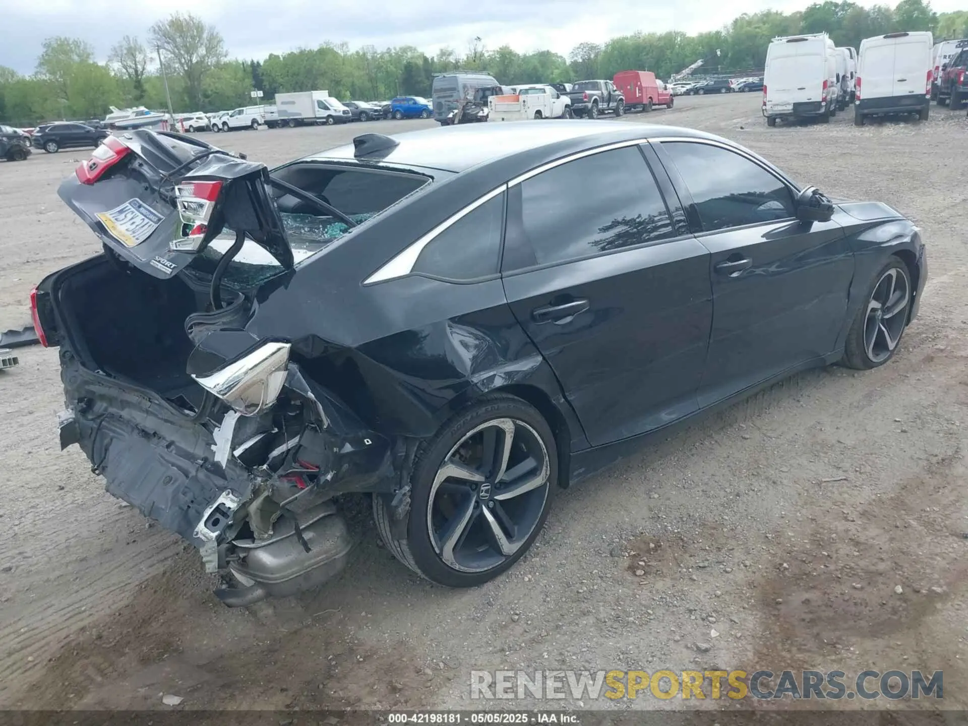 4 Photograph of a damaged car 1HGCV1F48MA043534 HONDA ACCORD 2021