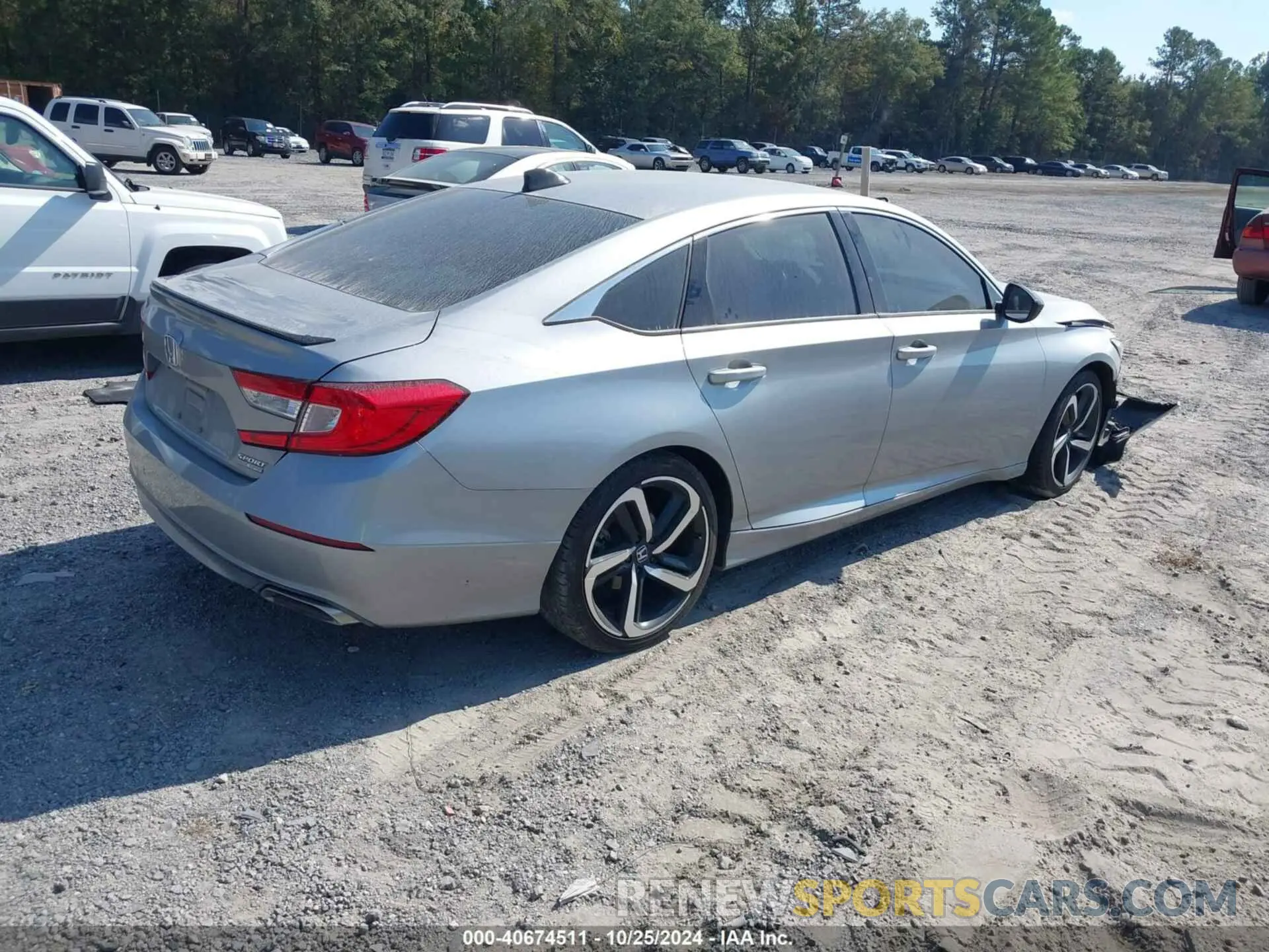 4 Photograph of a damaged car 1HGCV1F48MA043923 HONDA ACCORD 2021