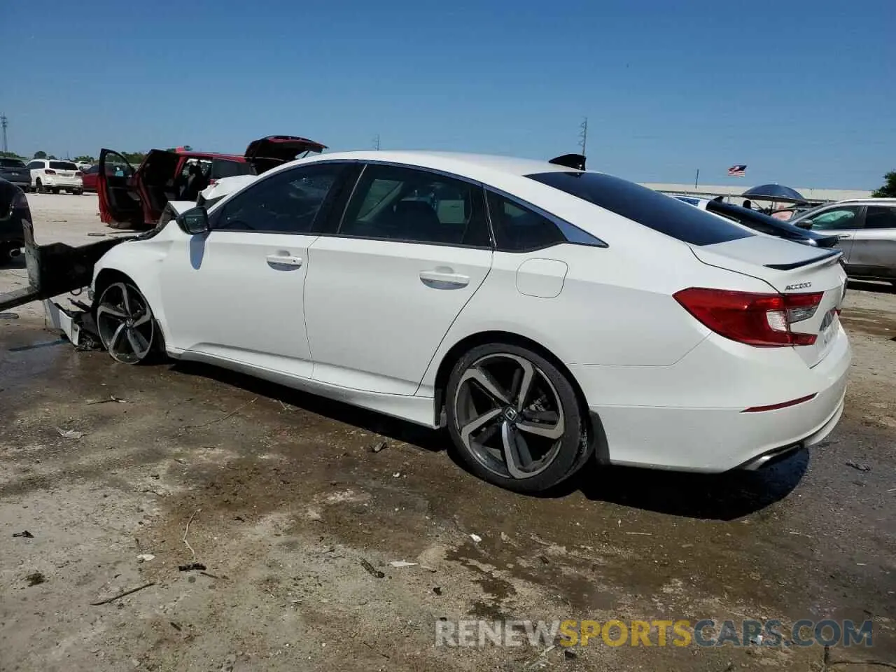 2 Photograph of a damaged car 1HGCV1F48MA057563 HONDA ACCORD 2021