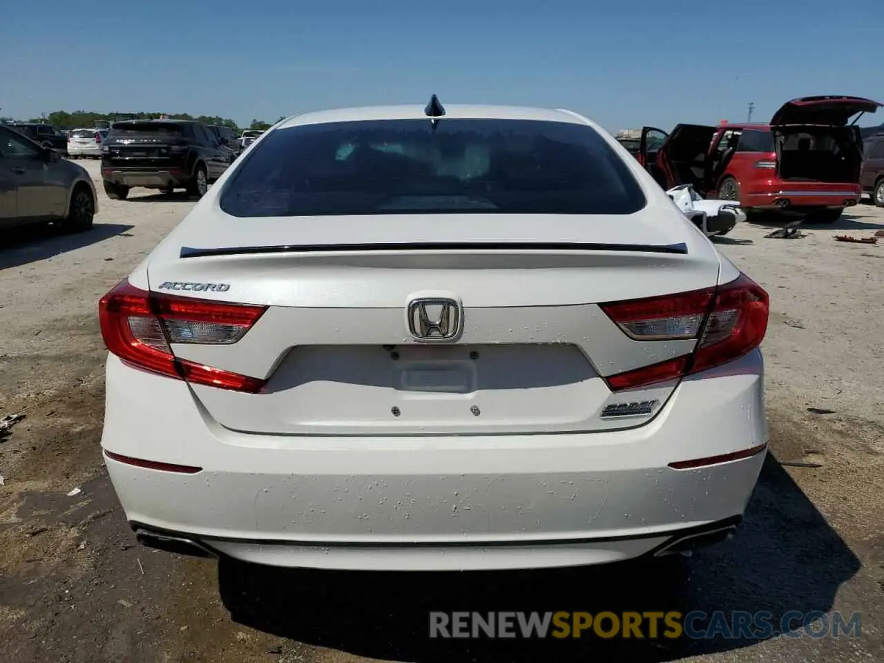 6 Photograph of a damaged car 1HGCV1F48MA057563 HONDA ACCORD 2021