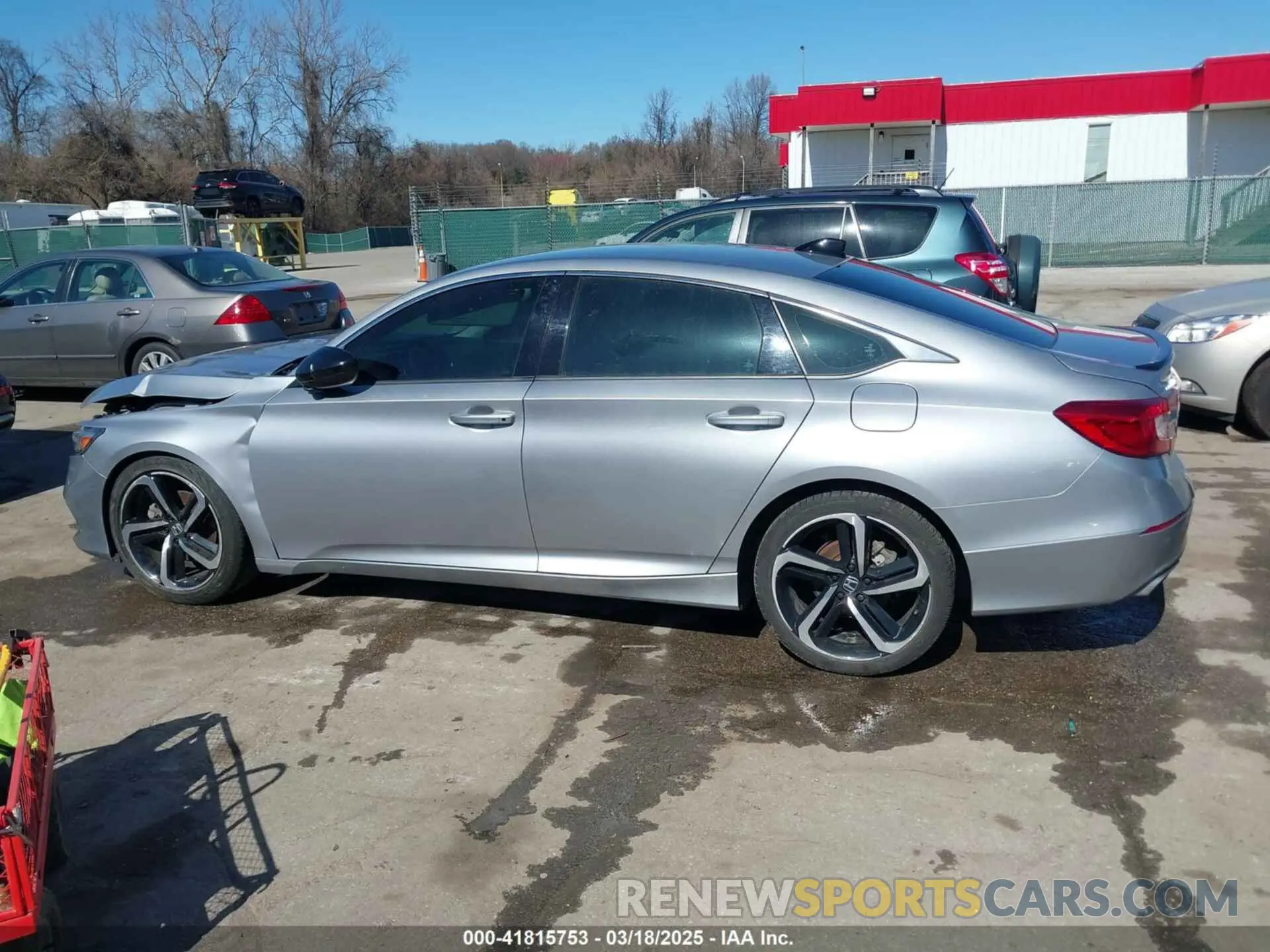 14 Photograph of a damaged car 1HGCV1F48MA068238 HONDA ACCORD 2021