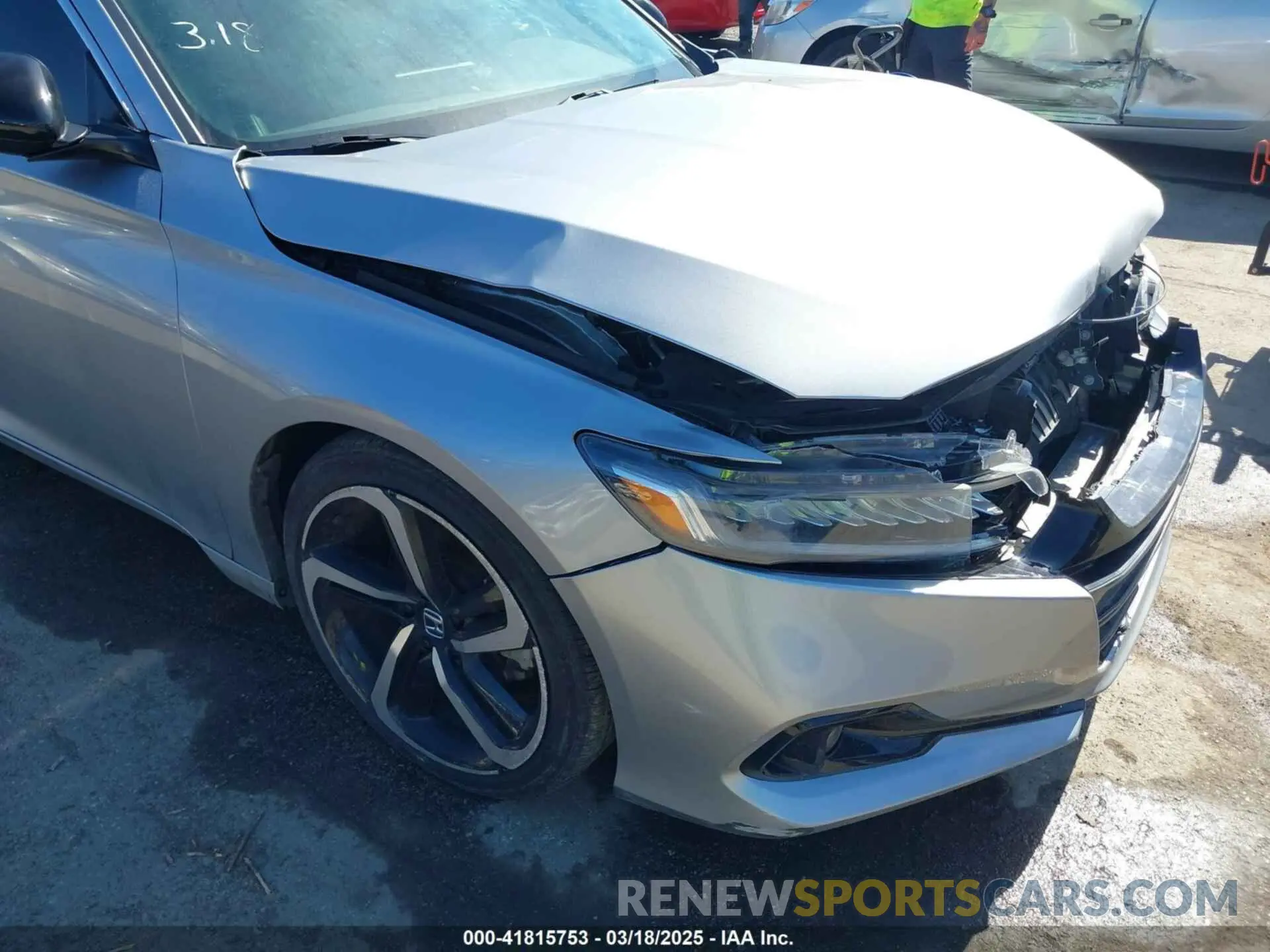 17 Photograph of a damaged car 1HGCV1F48MA068238 HONDA ACCORD 2021