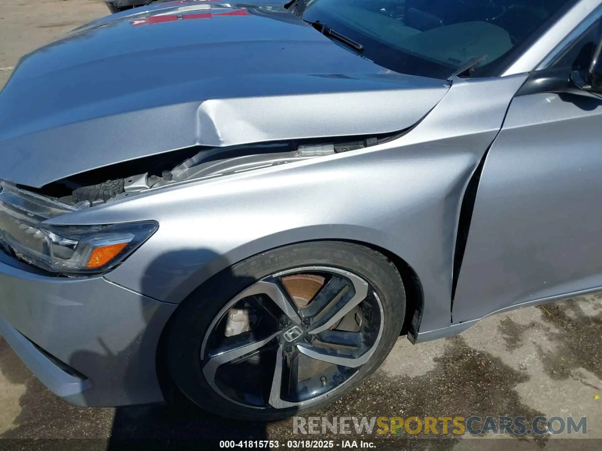 18 Photograph of a damaged car 1HGCV1F48MA068238 HONDA ACCORD 2021
