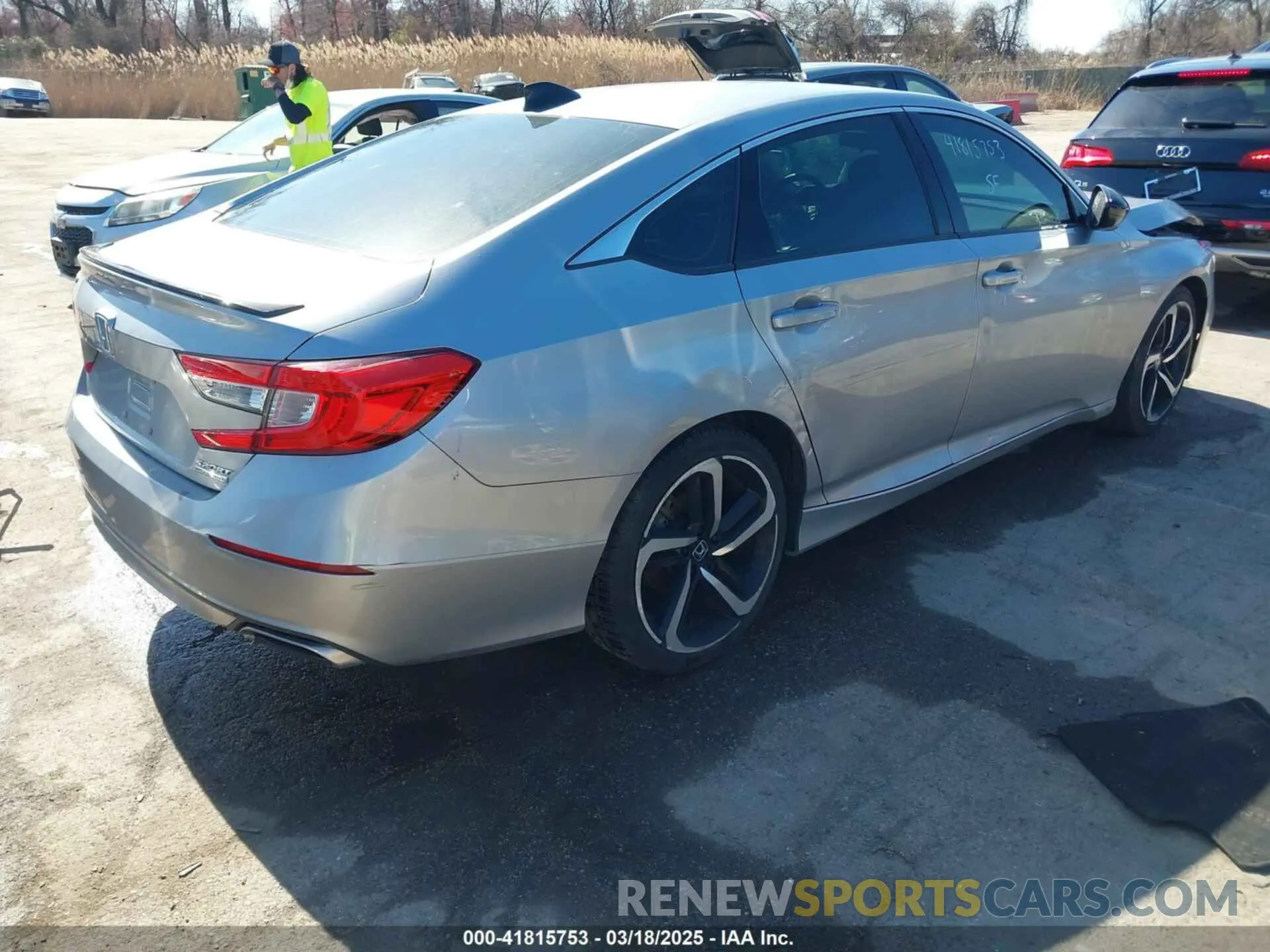 4 Photograph of a damaged car 1HGCV1F48MA068238 HONDA ACCORD 2021