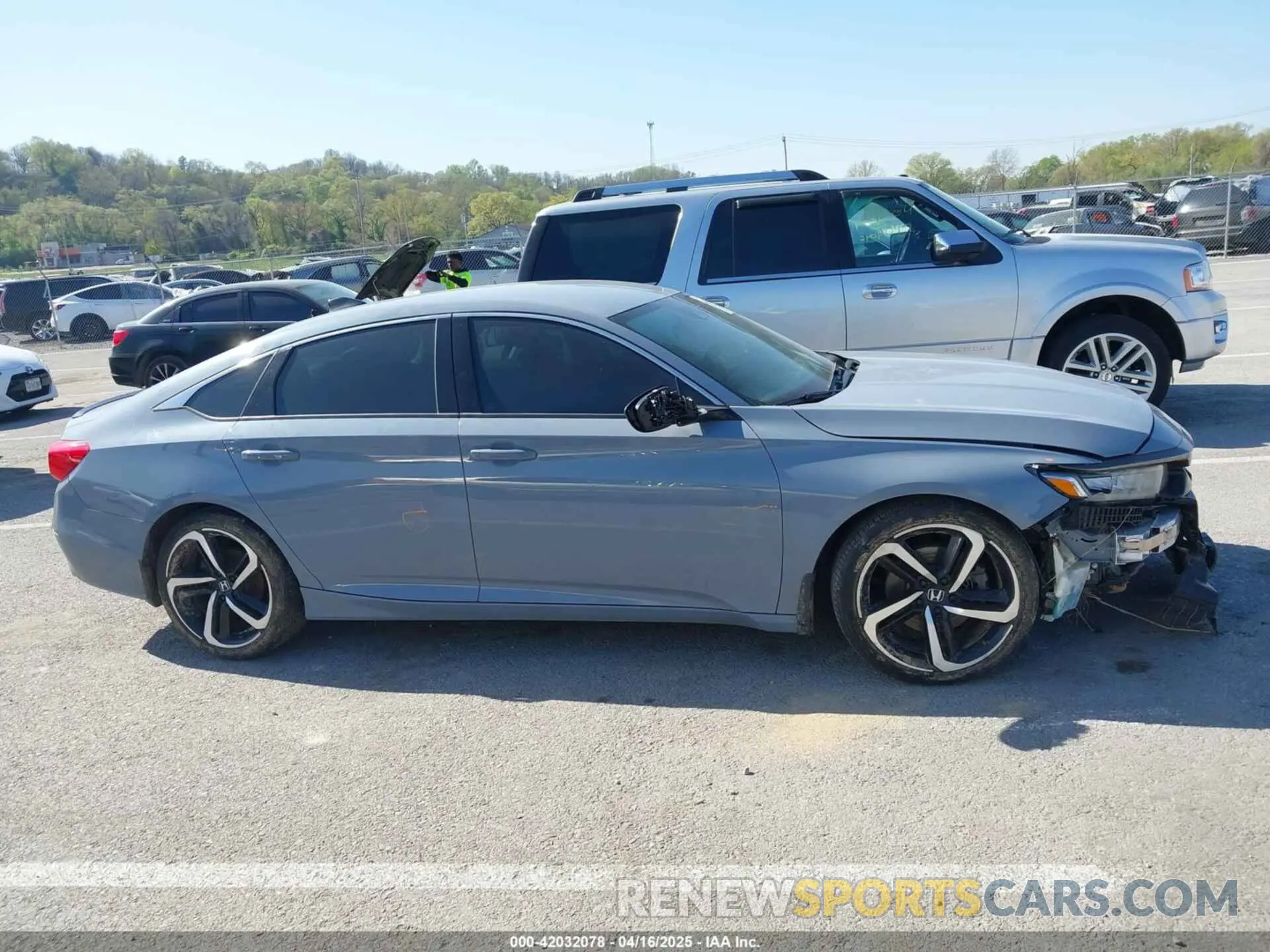 13 Photograph of a damaged car 1HGCV1F48MA077263 HONDA ACCORD 2021
