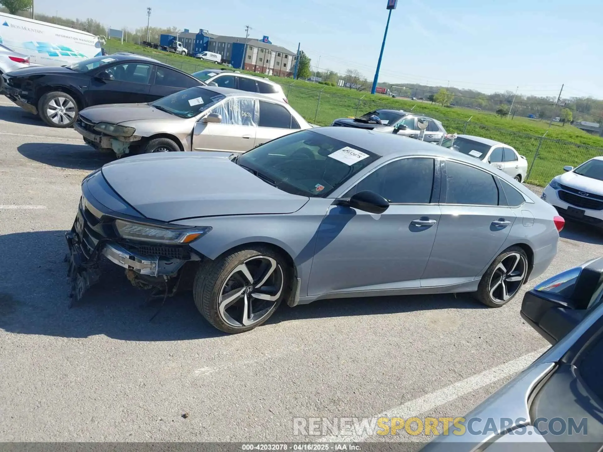 14 Photograph of a damaged car 1HGCV1F48MA077263 HONDA ACCORD 2021