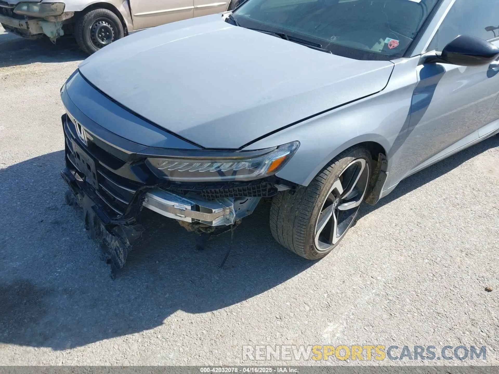 18 Photograph of a damaged car 1HGCV1F48MA077263 HONDA ACCORD 2021