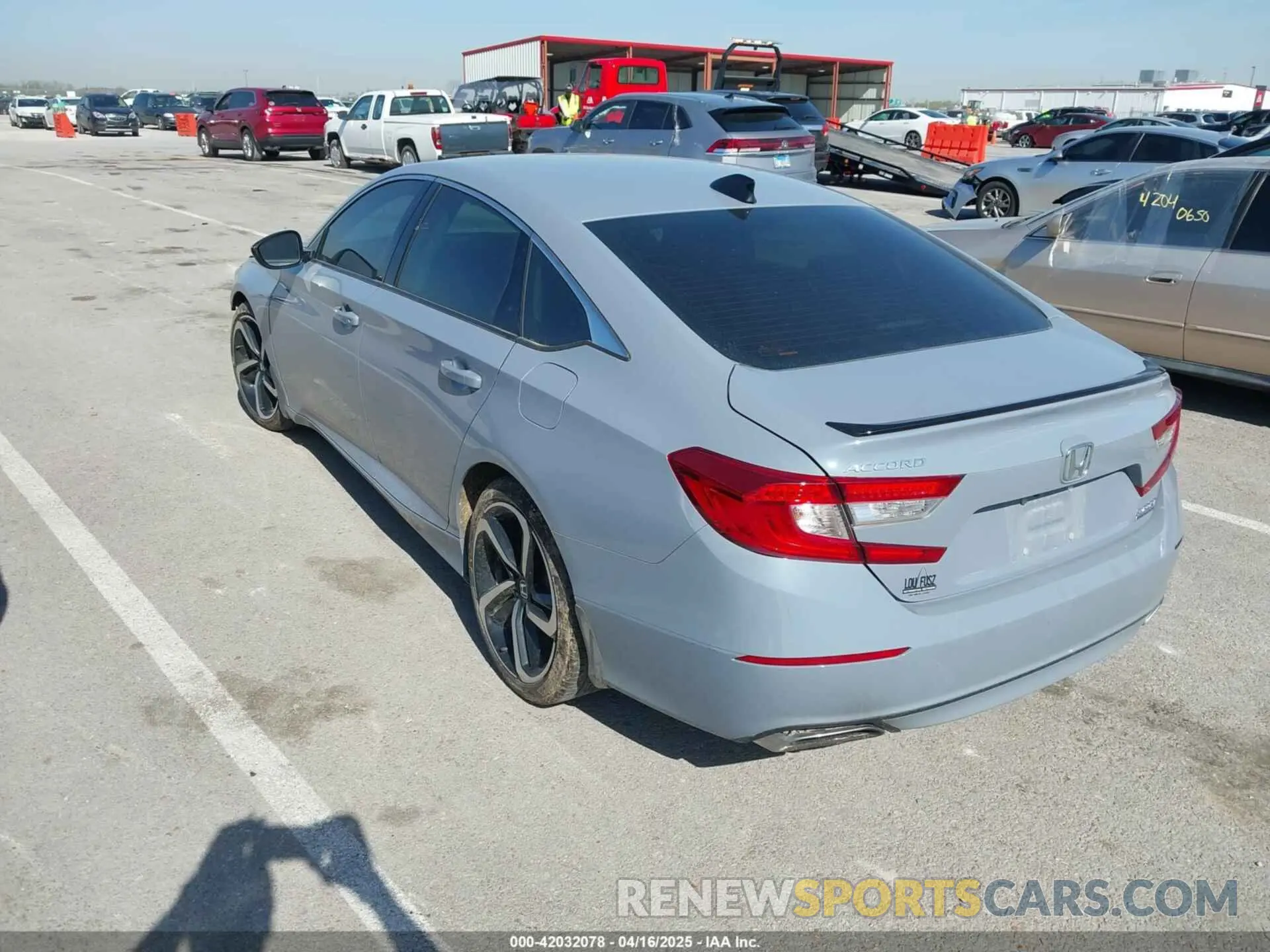 3 Photograph of a damaged car 1HGCV1F48MA077263 HONDA ACCORD 2021