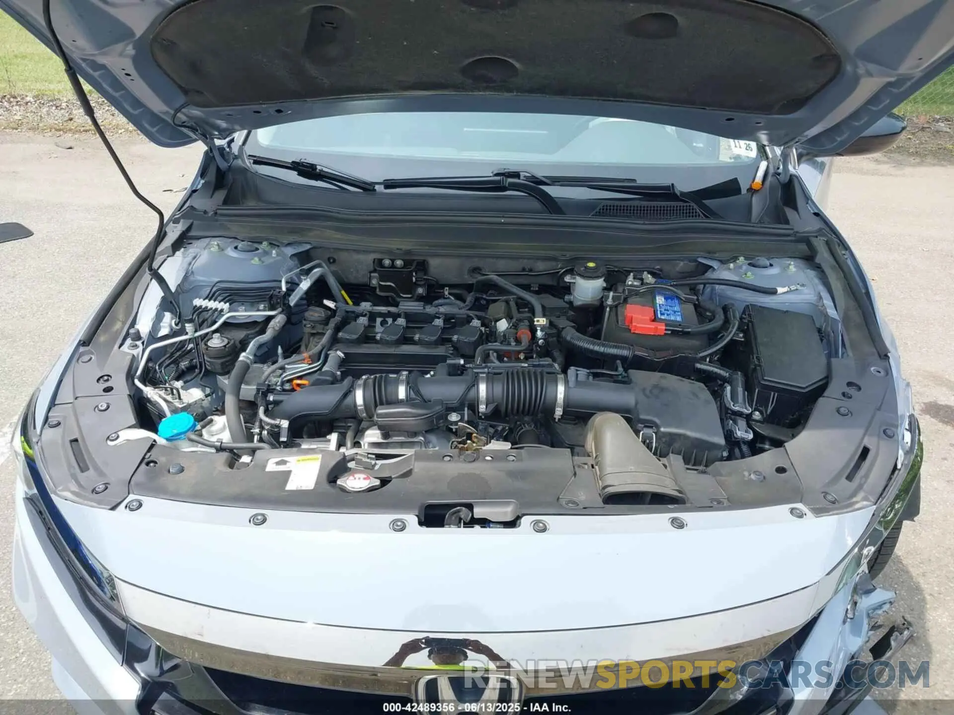 10 Photograph of a damaged car 1HGCV1F48MA124128 HONDA ACCORD 2021