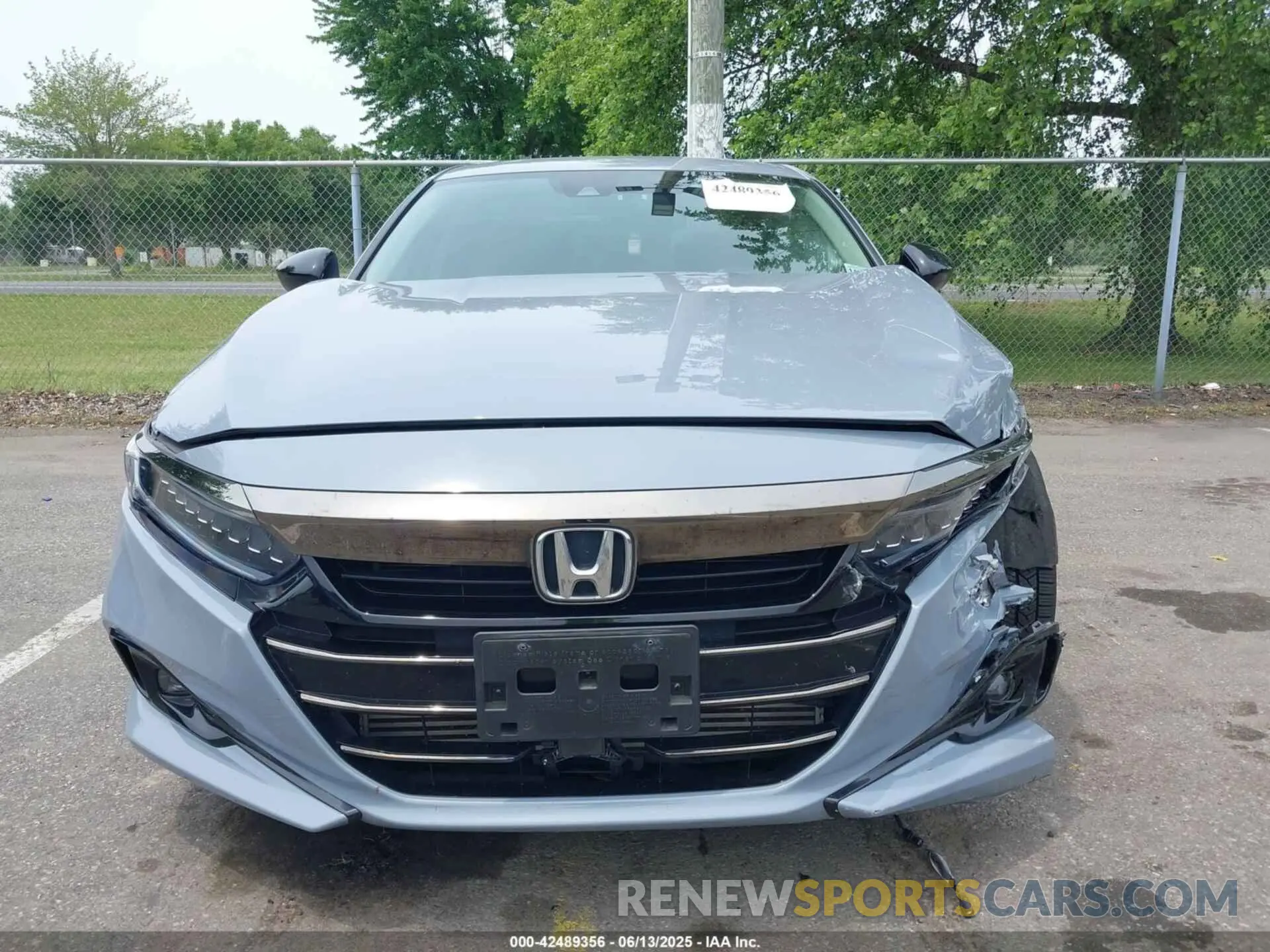 12 Photograph of a damaged car 1HGCV1F48MA124128 HONDA ACCORD 2021