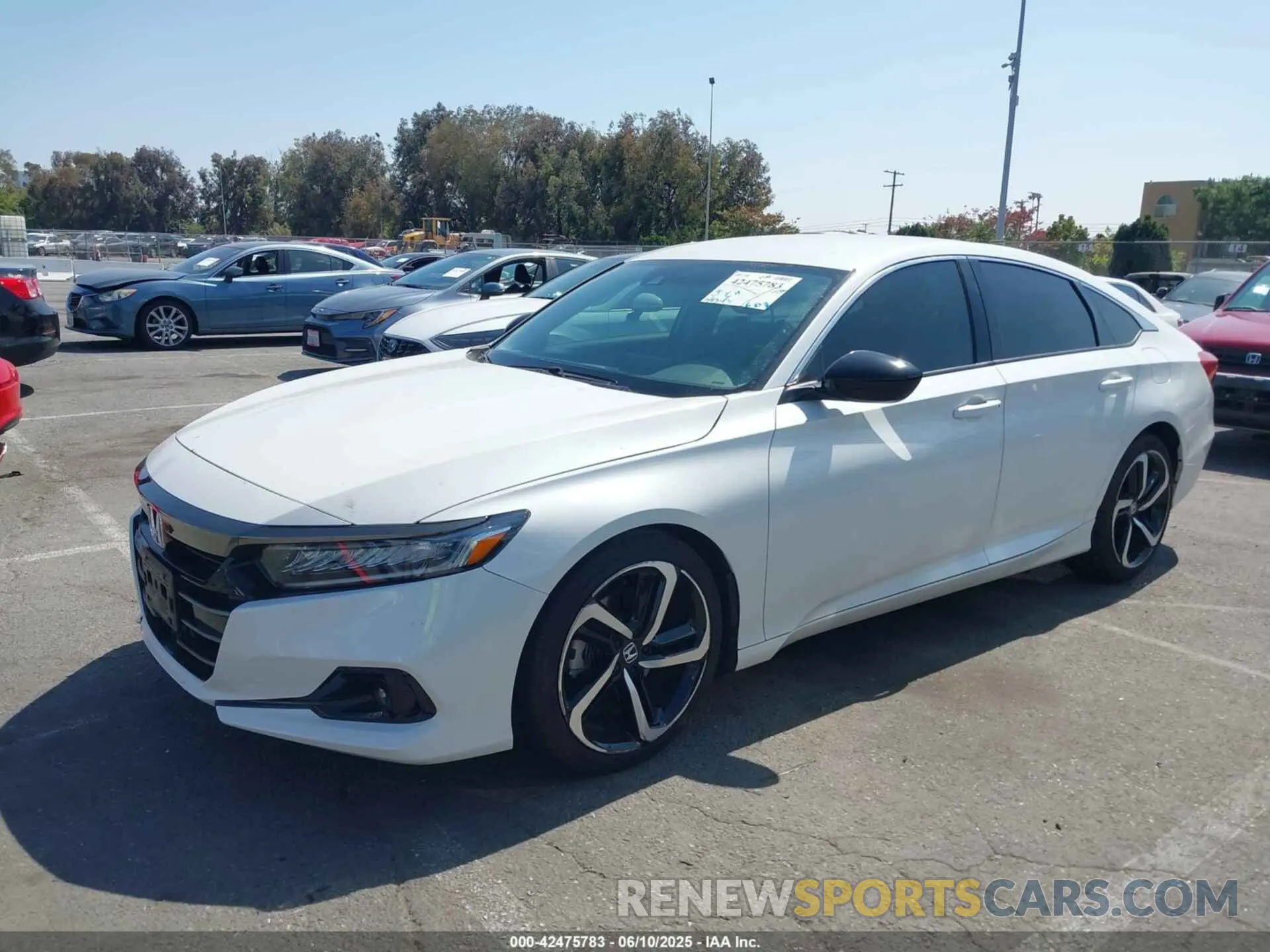2 Photograph of a damaged car 1HGCV1F49MA006119 HONDA ACCORD 2021