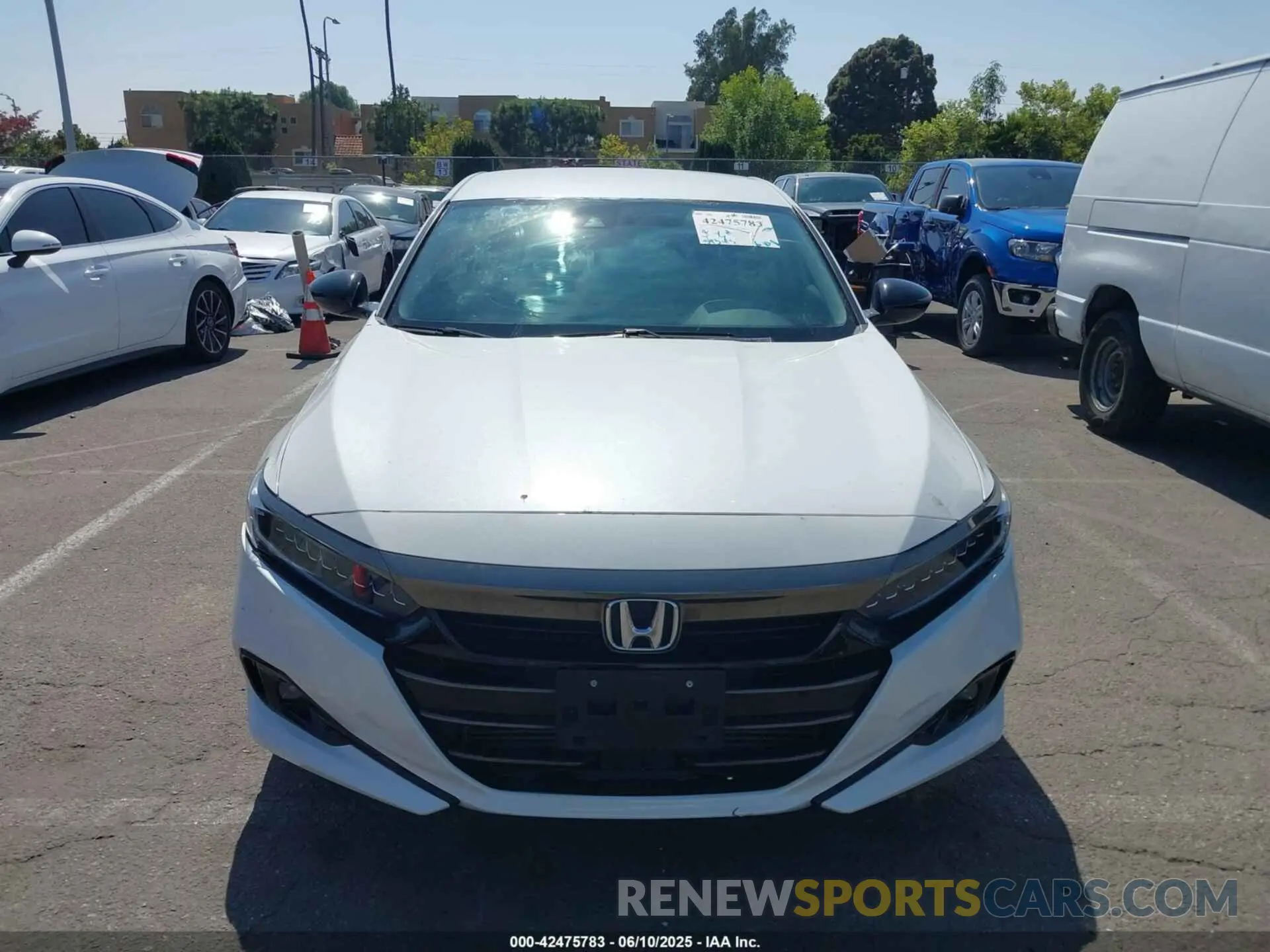 6 Photograph of a damaged car 1HGCV1F49MA006119 HONDA ACCORD 2021