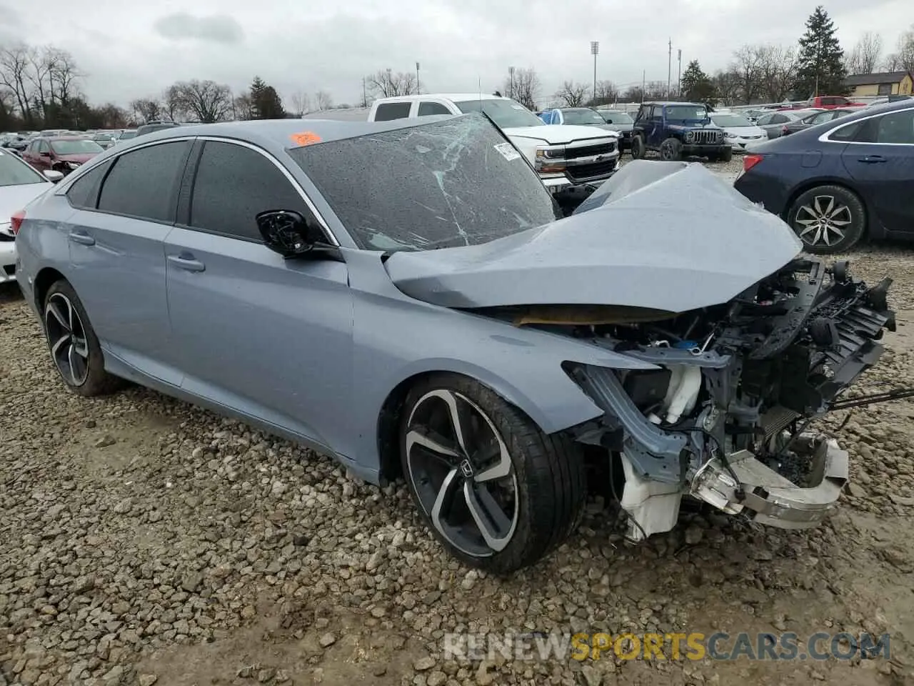 4 Photograph of a damaged car 1HGCV1F49MA035586 HONDA ACCORD 2021