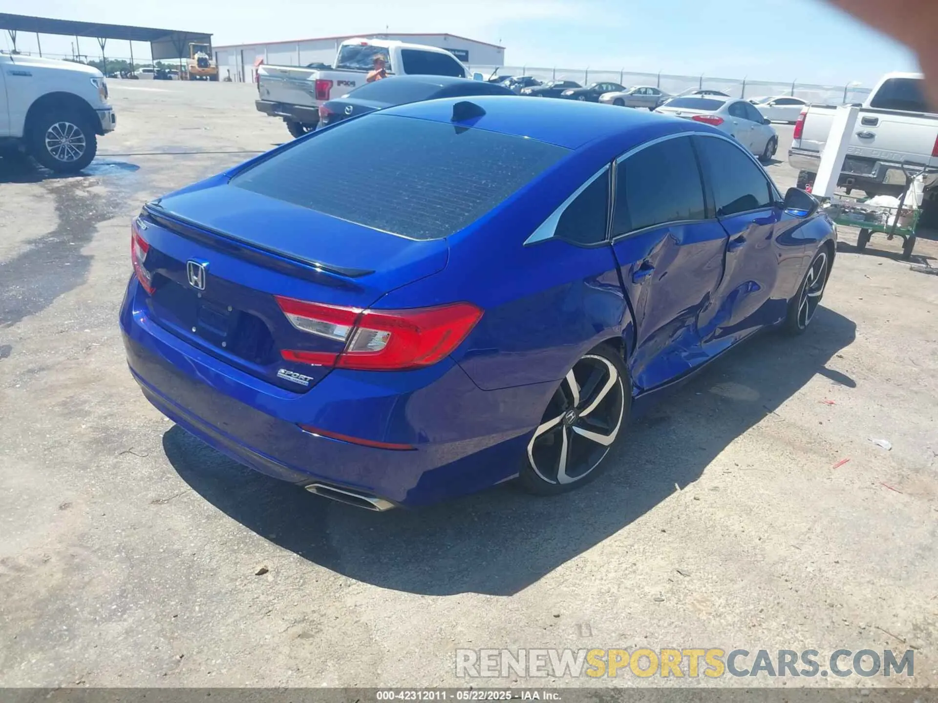 4 Photograph of a damaged car 1HGCV1F49MA040075 HONDA ACCORD 2021
