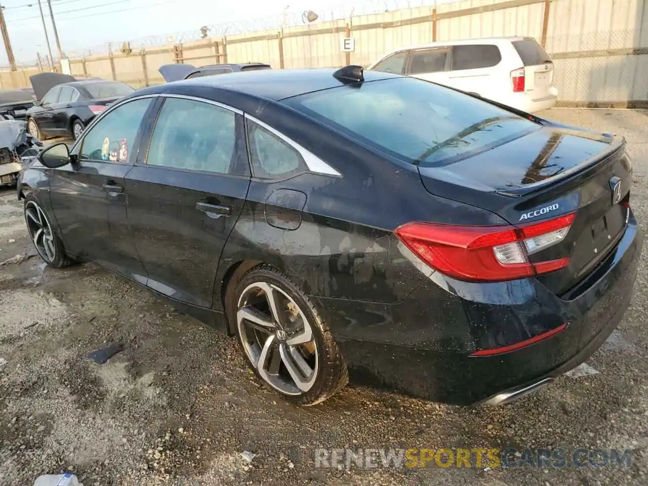 2 Photograph of a damaged car 1HGCV1F49MA041176 HONDA ACCORD 2021