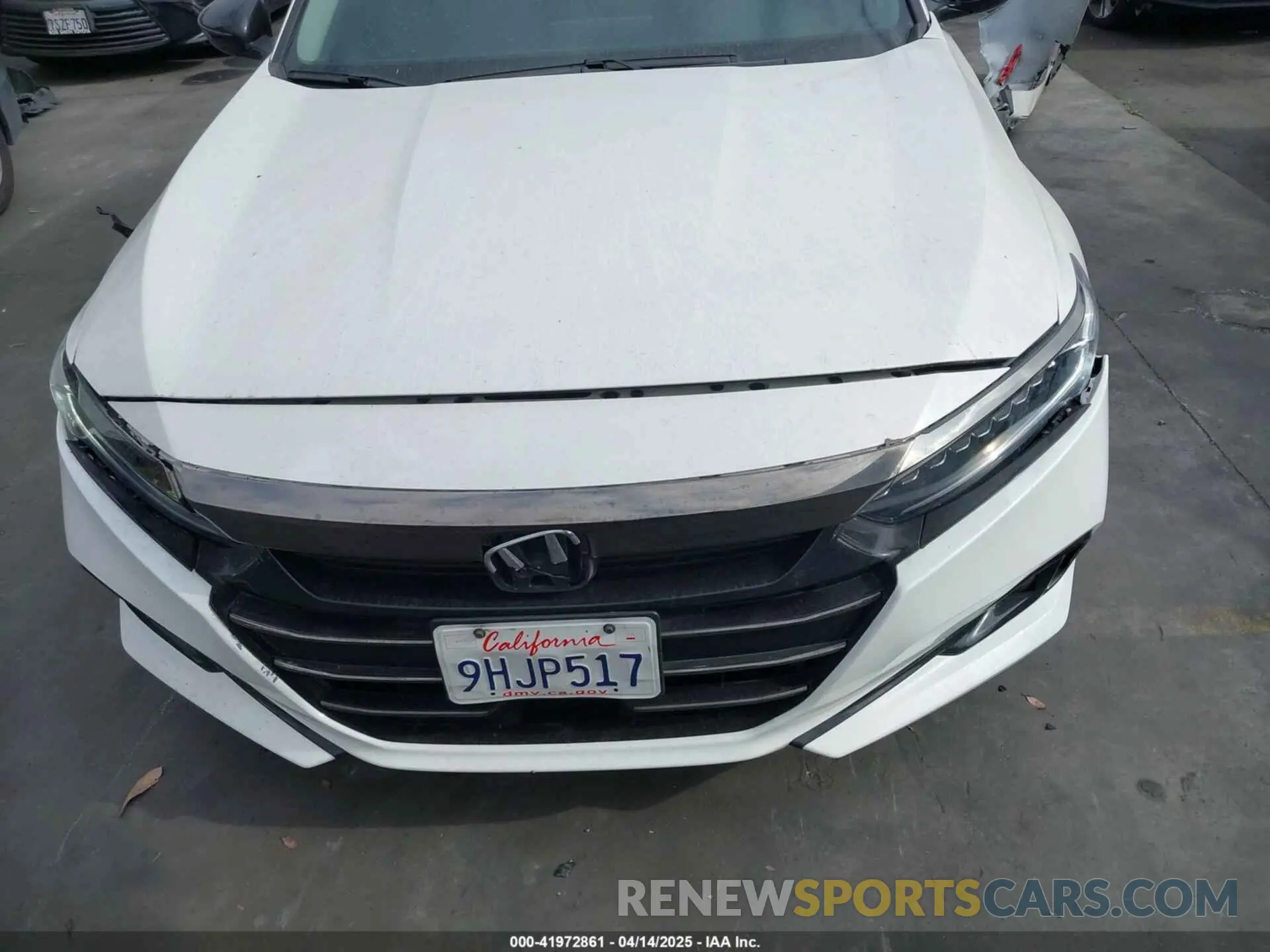 13 Photograph of a damaged car 1HGCV1F49MA055546 HONDA ACCORD 2021