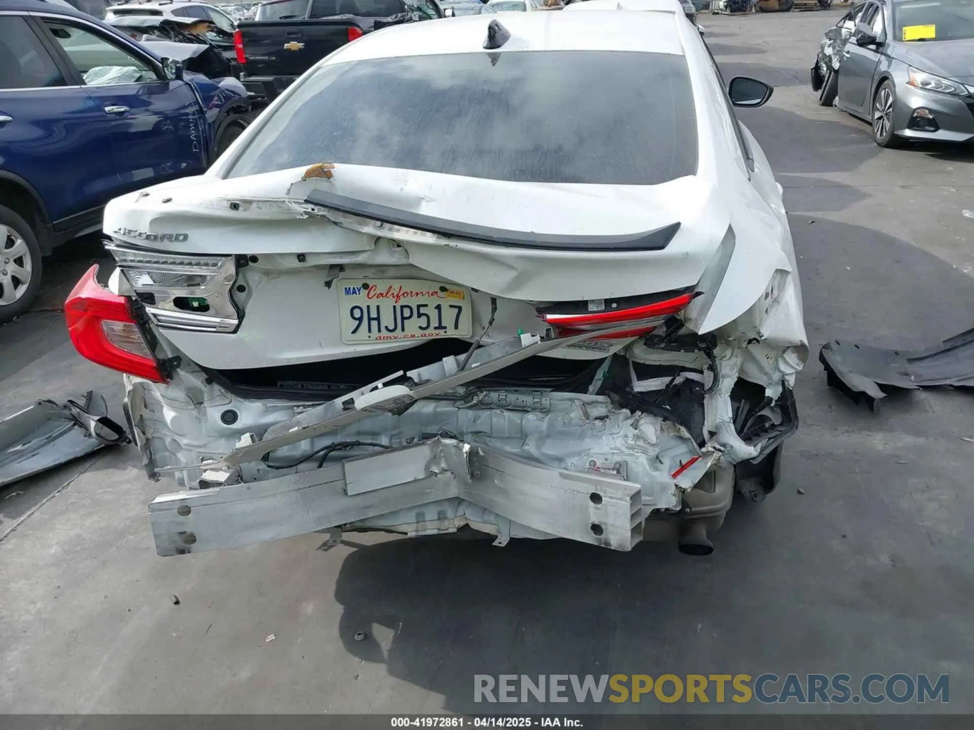 17 Photograph of a damaged car 1HGCV1F49MA055546 HONDA ACCORD 2021