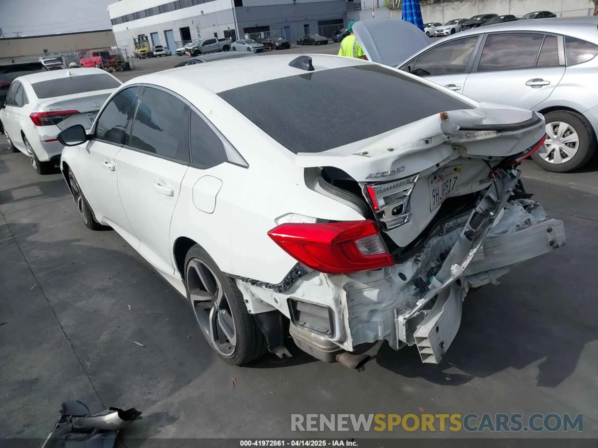 3 Photograph of a damaged car 1HGCV1F49MA055546 HONDA ACCORD 2021