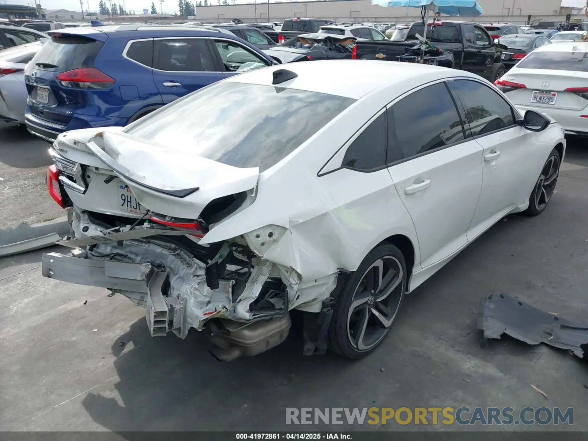4 Photograph of a damaged car 1HGCV1F49MA055546 HONDA ACCORD 2021