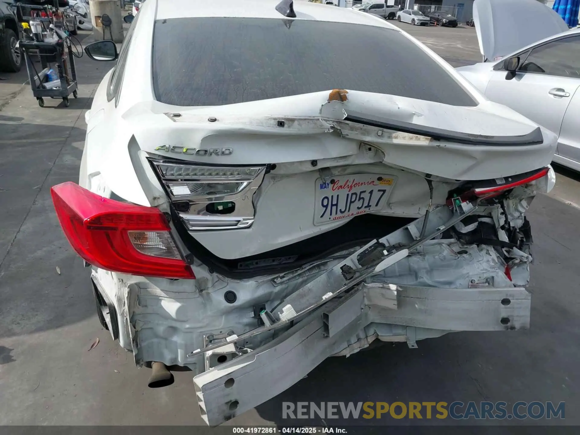 6 Photograph of a damaged car 1HGCV1F49MA055546 HONDA ACCORD 2021