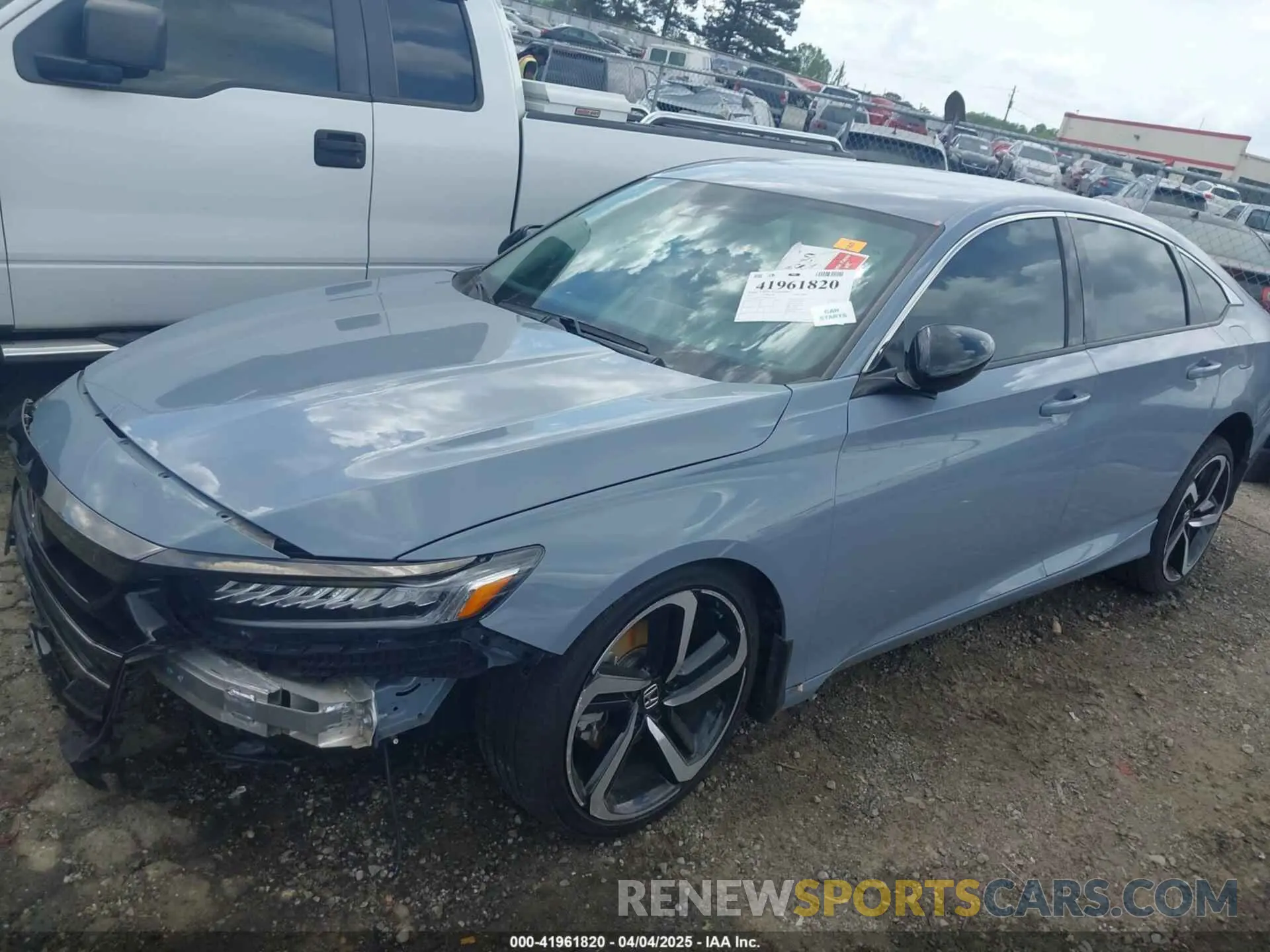 2 Photograph of a damaged car 1HGCV1F49MA056714 HONDA ACCORD 2021