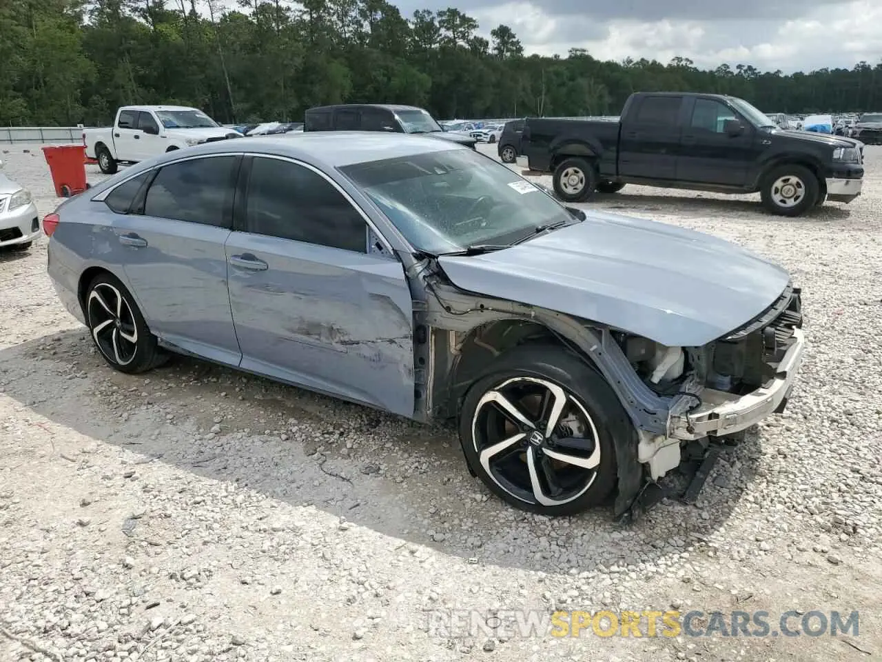 4 Photograph of a damaged car 1HGCV1F49MA077417 HONDA ACCORD 2021