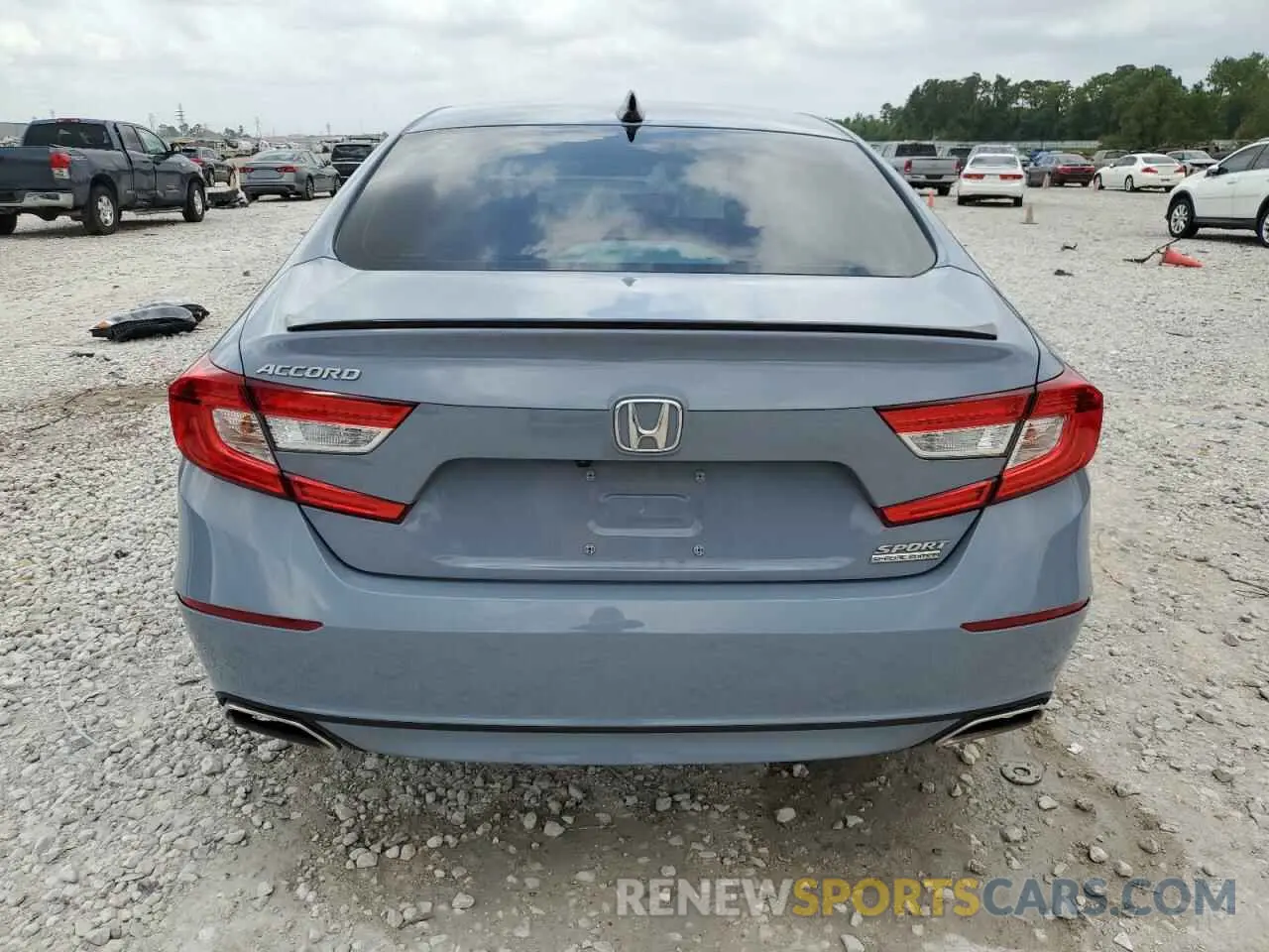 6 Photograph of a damaged car 1HGCV1F49MA077417 HONDA ACCORD 2021