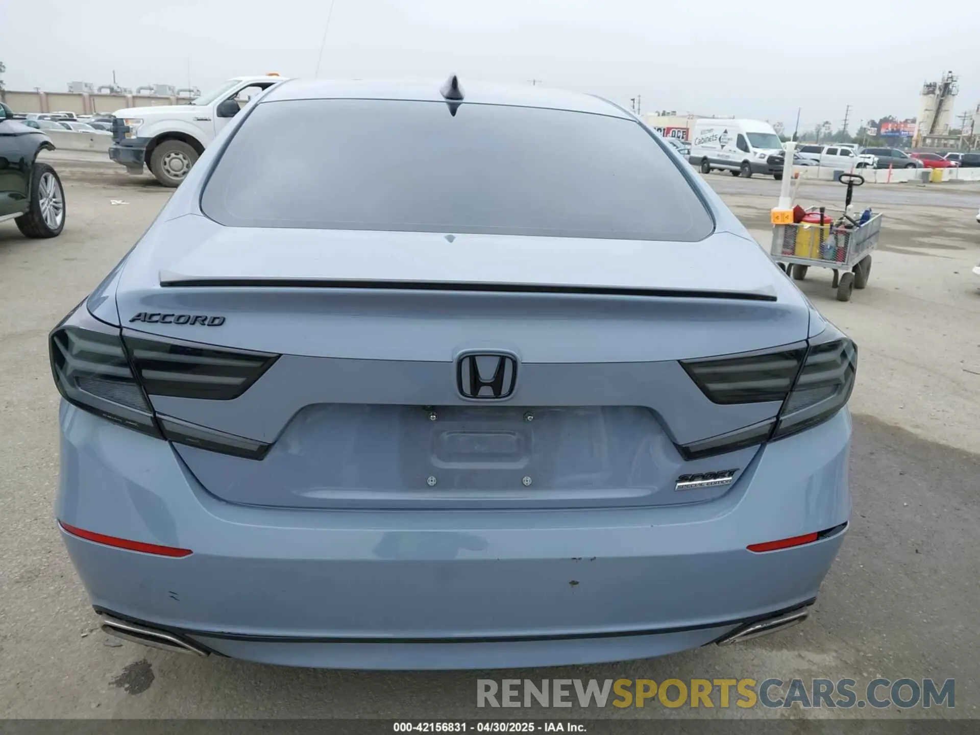16 Photograph of a damaged car 1HGCV1F49MA124168 HONDA ACCORD 2021