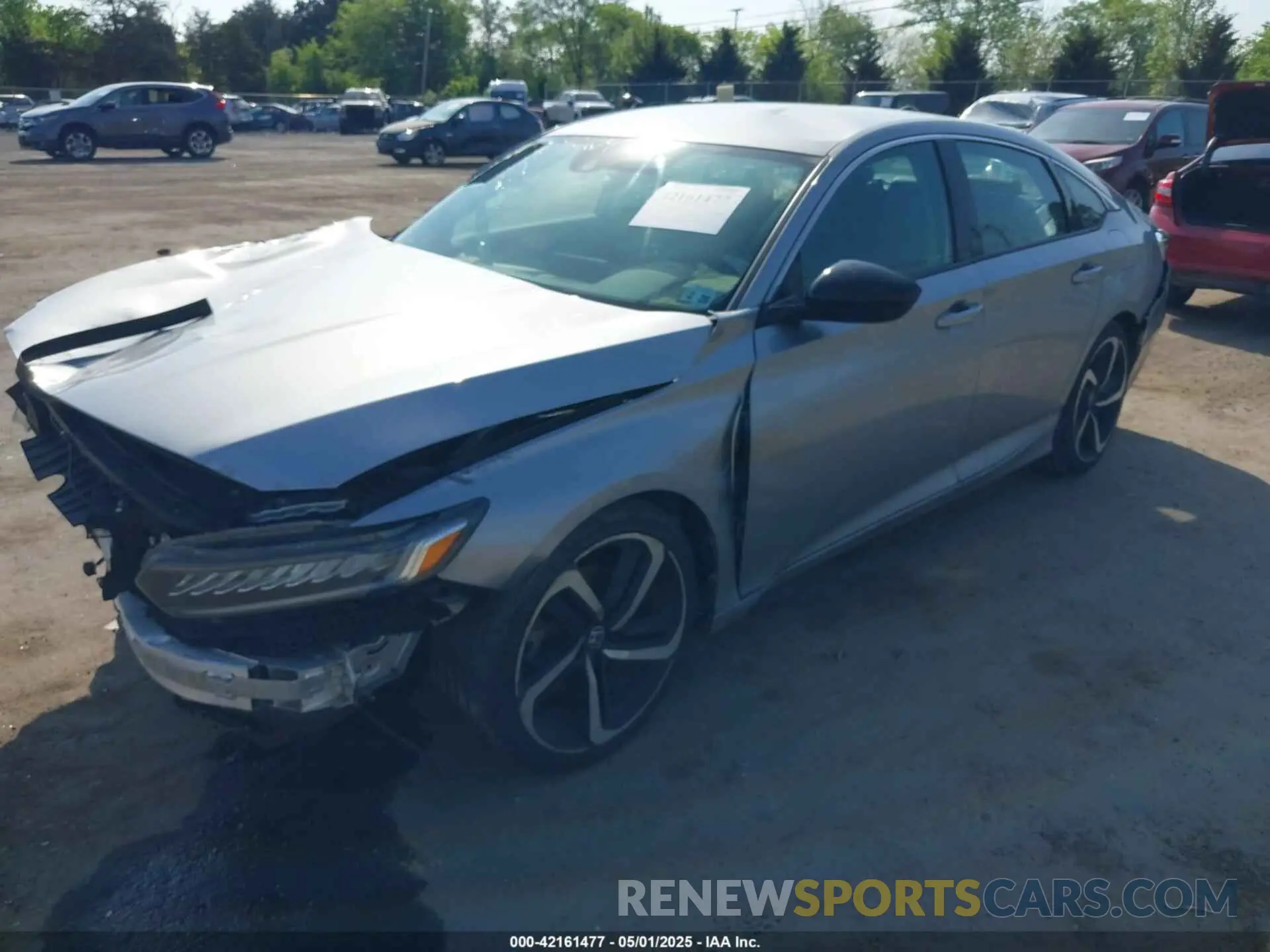 2 Photograph of a damaged car 1HGCV1F4XMA025858 HONDA ACCORD 2021