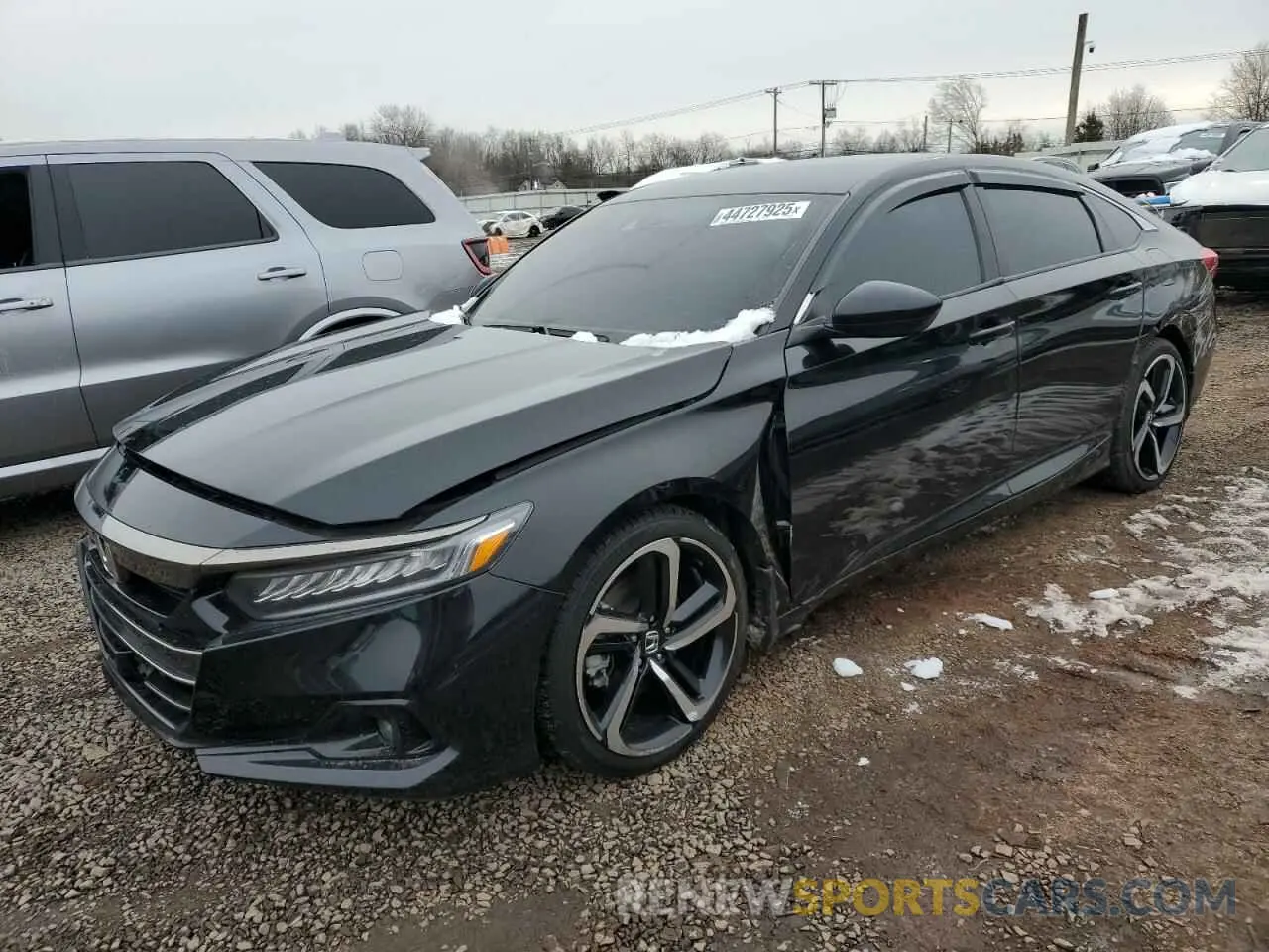 1 Photograph of a damaged car 1HGCV1F4XMA080195 HONDA ACCORD 2021
