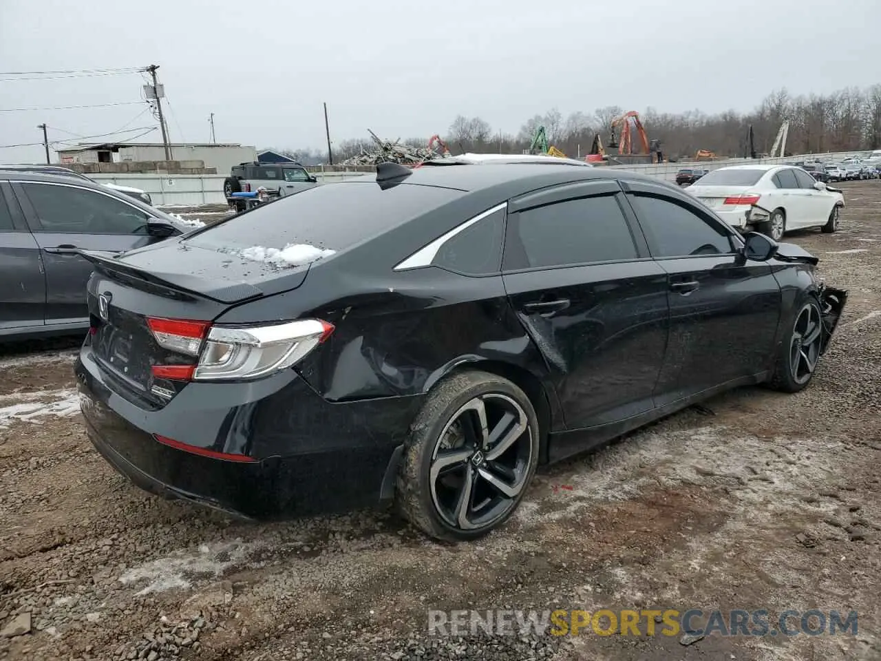 3 Photograph of a damaged car 1HGCV1F4XMA080195 HONDA ACCORD 2021