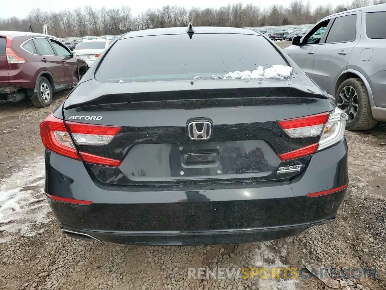 6 Photograph of a damaged car 1HGCV1F4XMA080195 HONDA ACCORD 2021