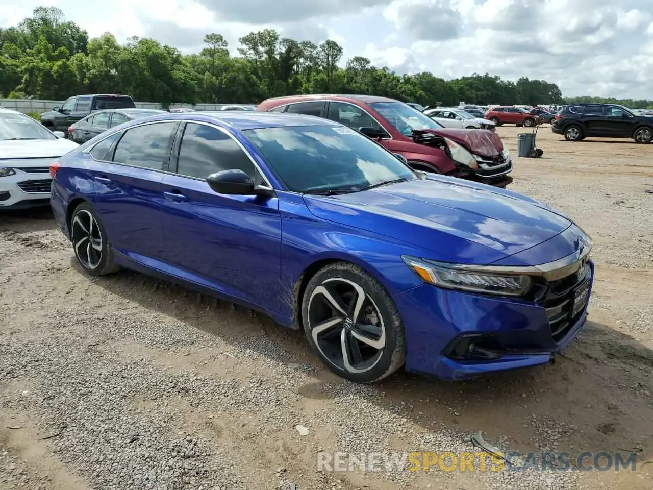 4 Photograph of a damaged car 1HGCV1F4XMA113101 HONDA ACCORD 2021