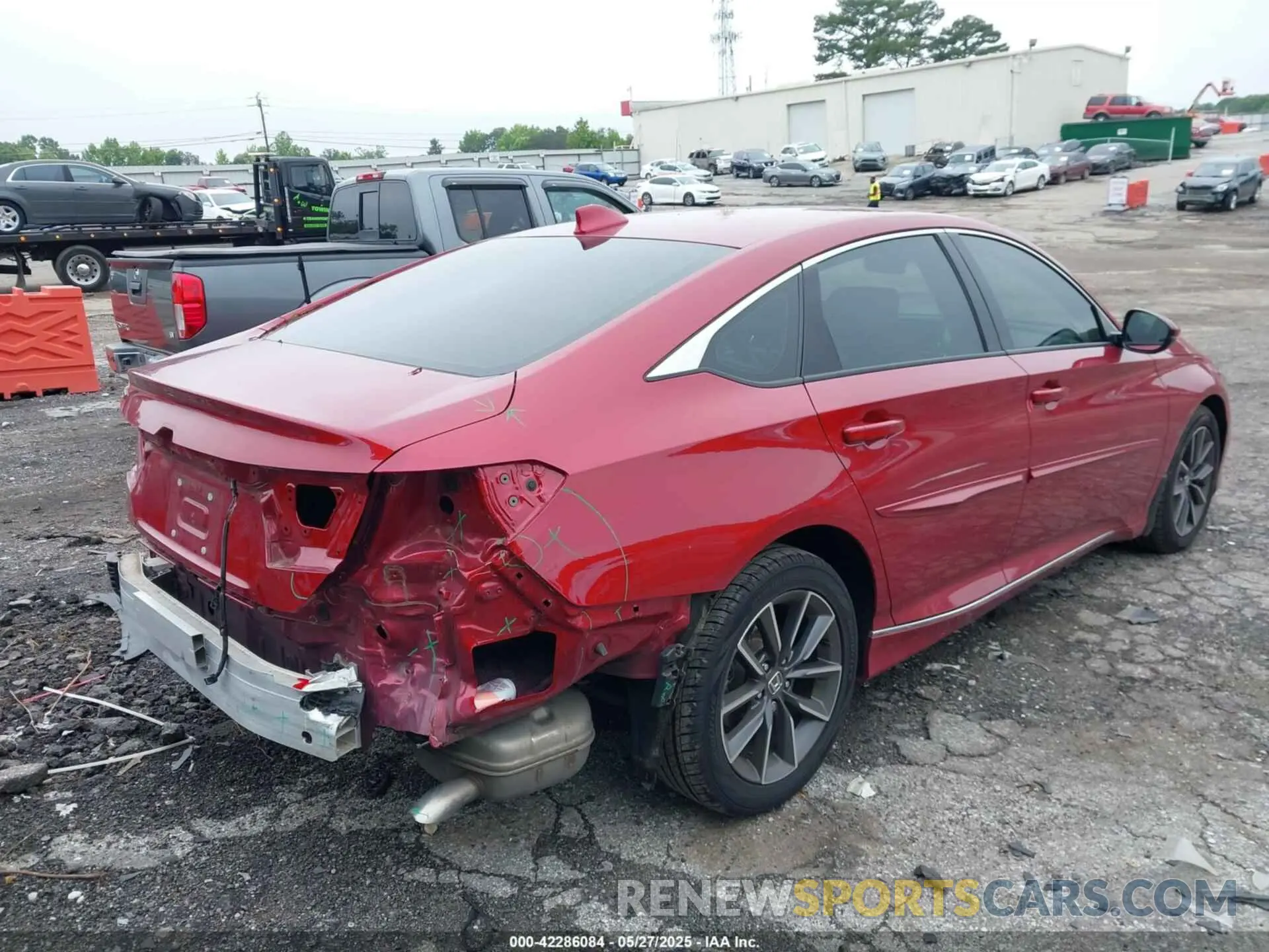 4 Photograph of a damaged car 1HGCV1F50MA000475 HONDA ACCORD 2021